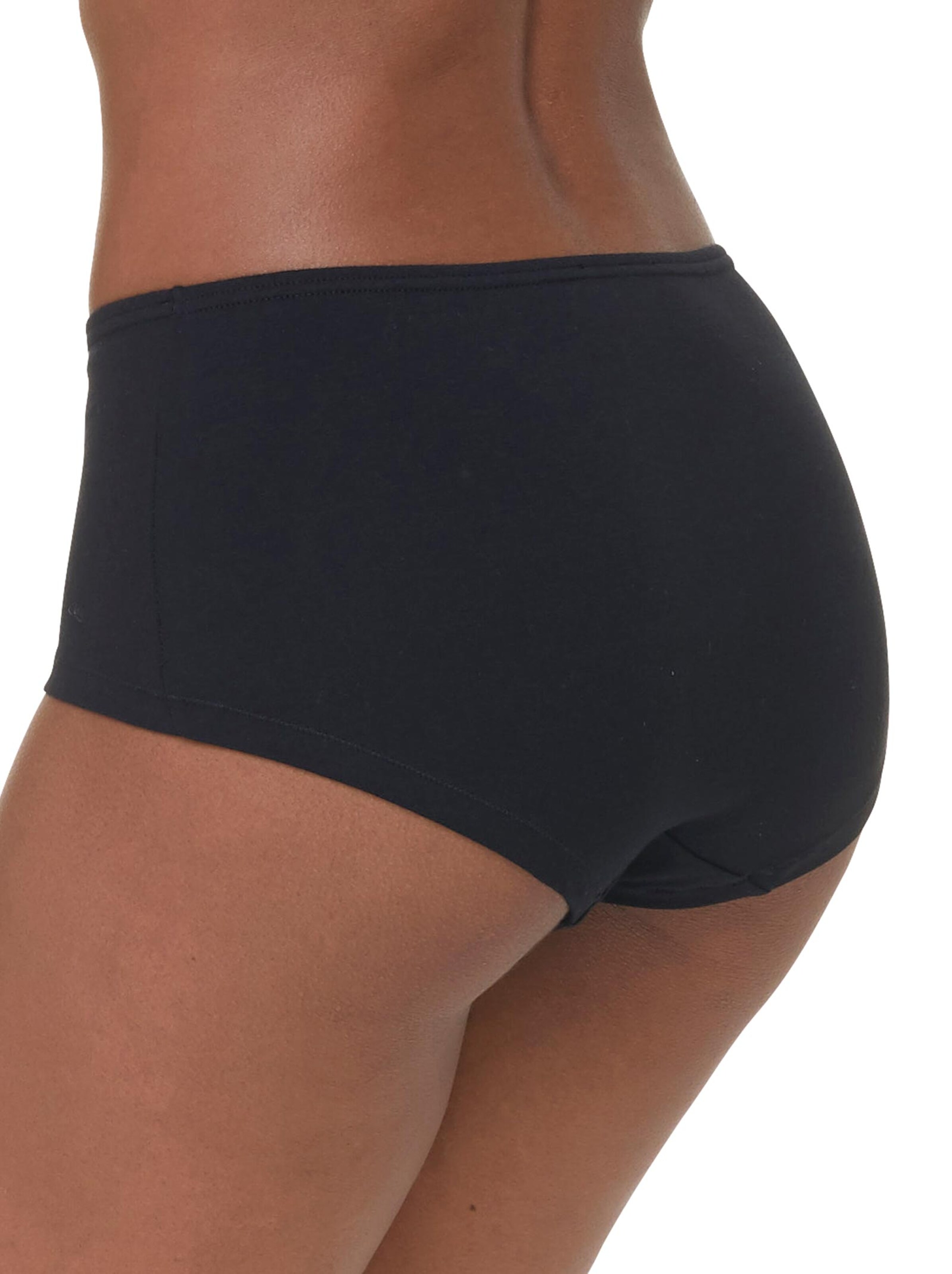 wäschepur Pants - weiß + schwarz + 2x geringelt