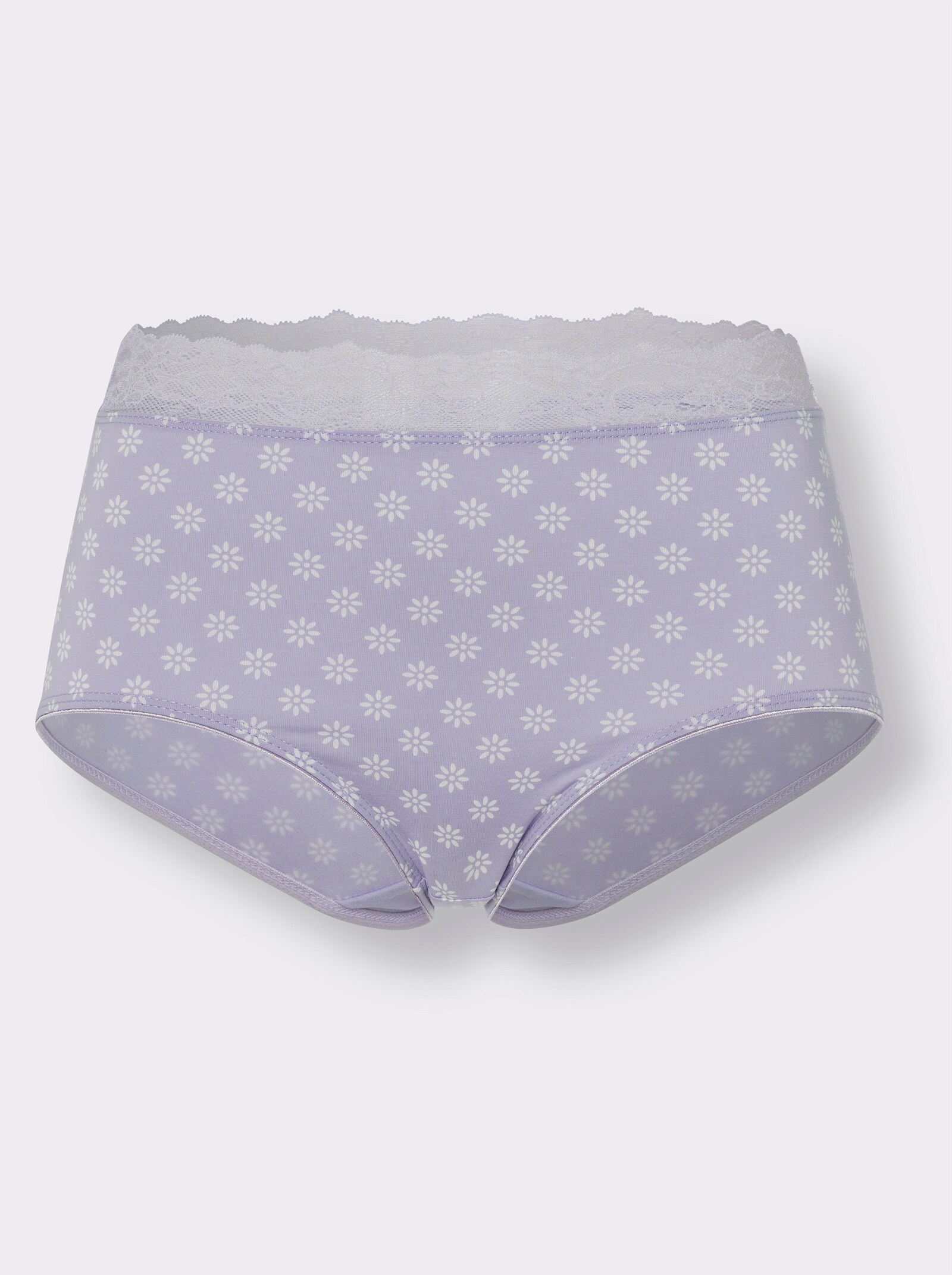 Tailleslip in set van 5 - 2x bedrukt + druif + wit + aqua