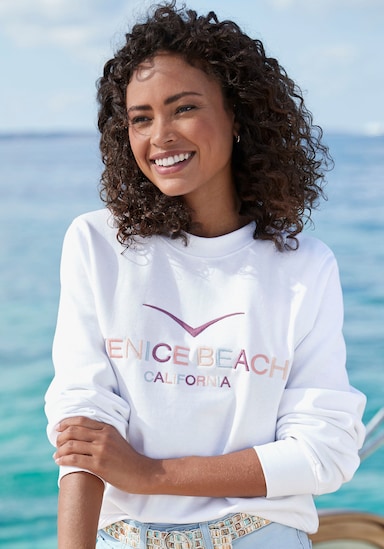 Venice Beach Sweatshirt - wit