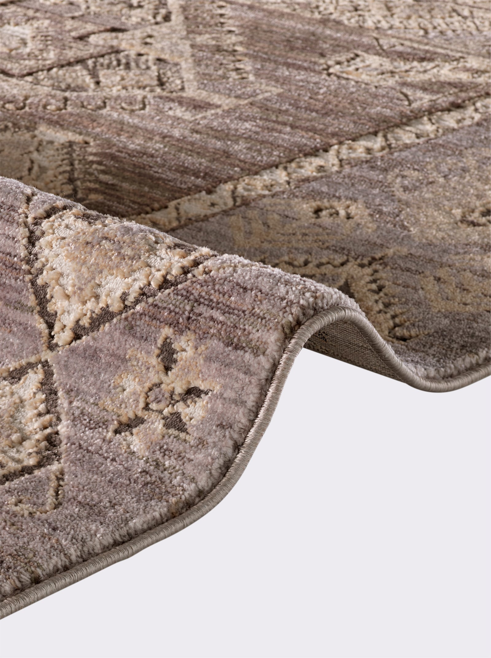 heine home Teppich - grau-taupe