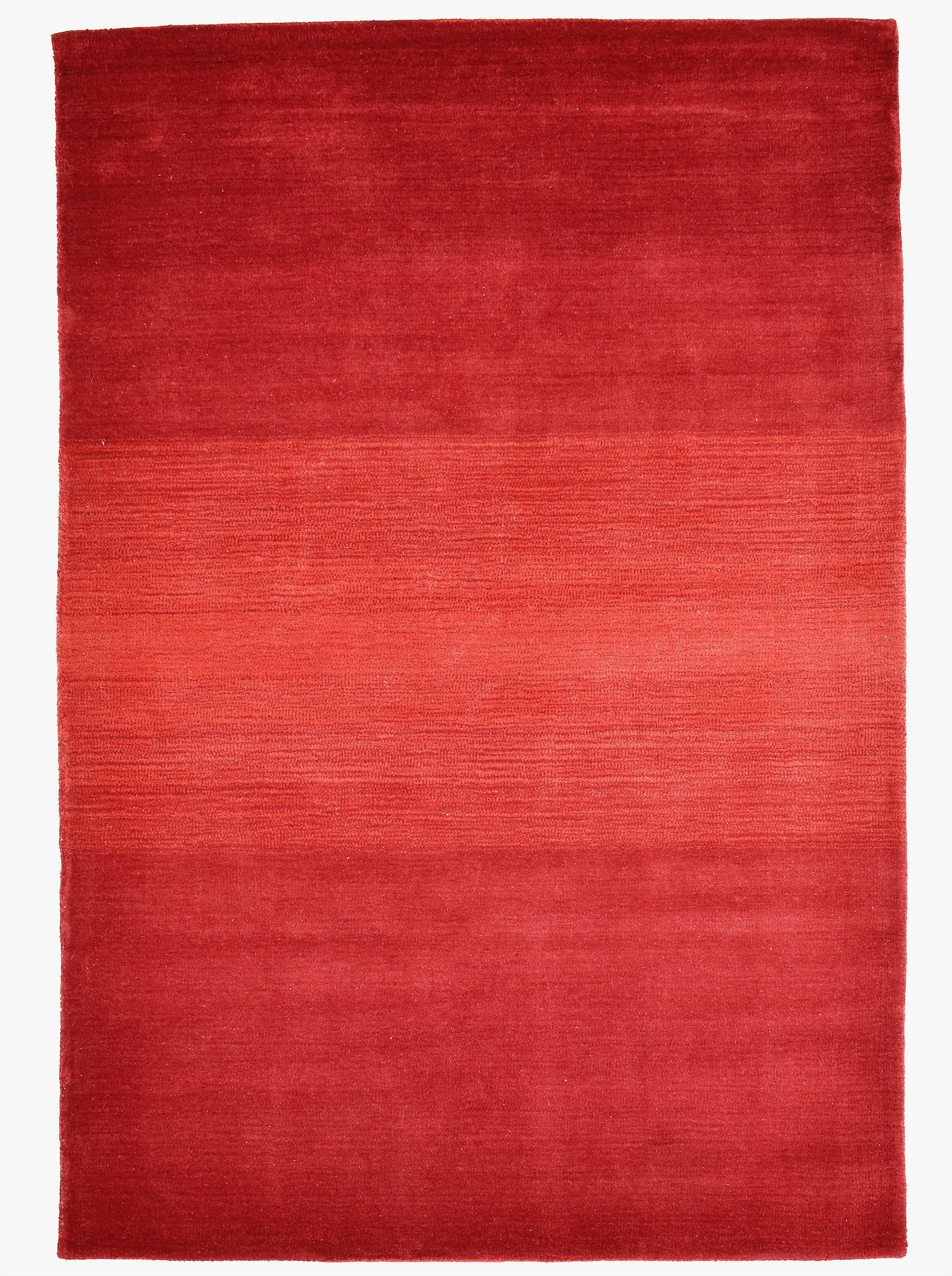 Theko Handwebteppich - rot