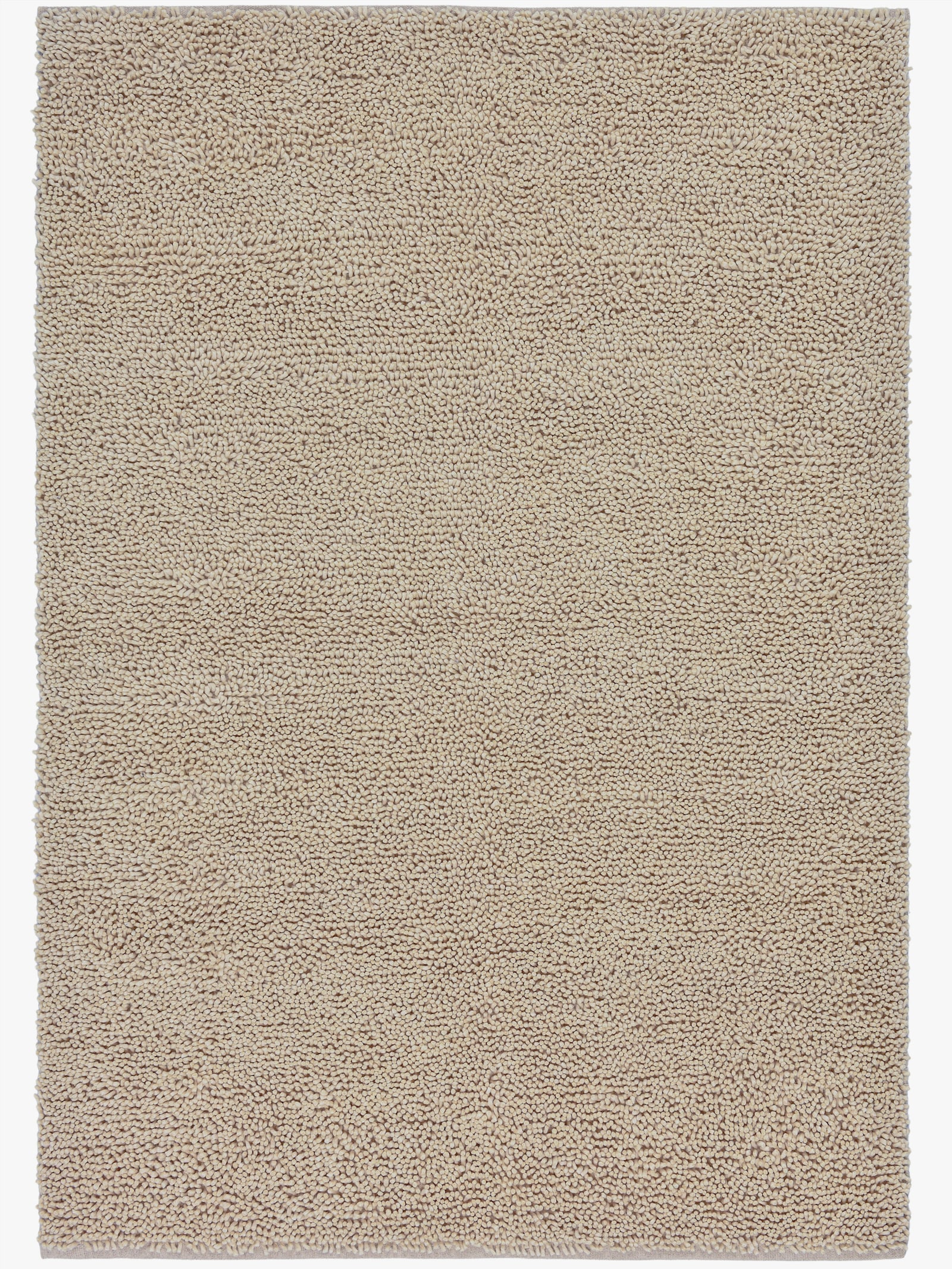 Theko Handwebteppich - beige-meliert