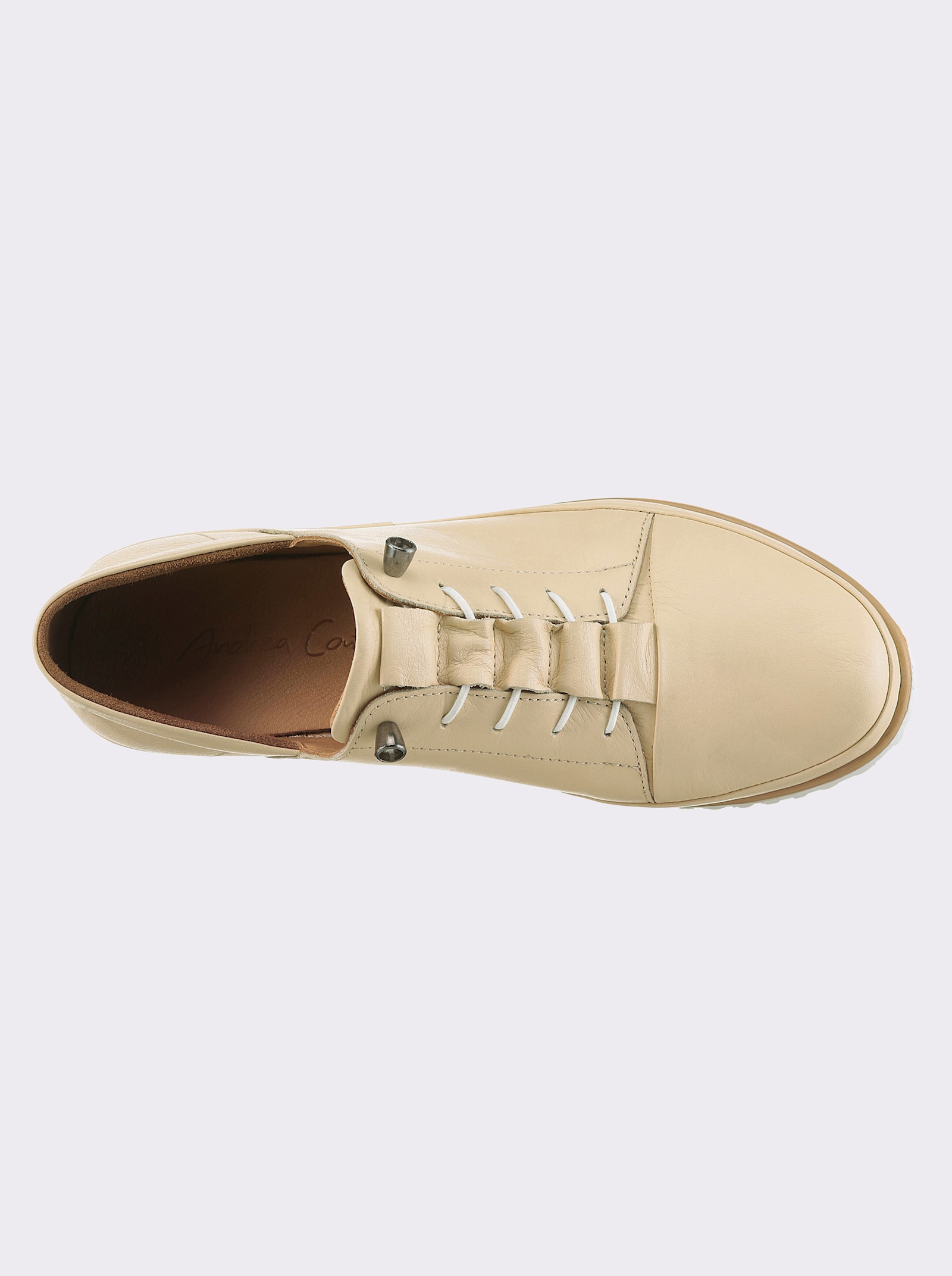 Andrea Conti Slipper - creme