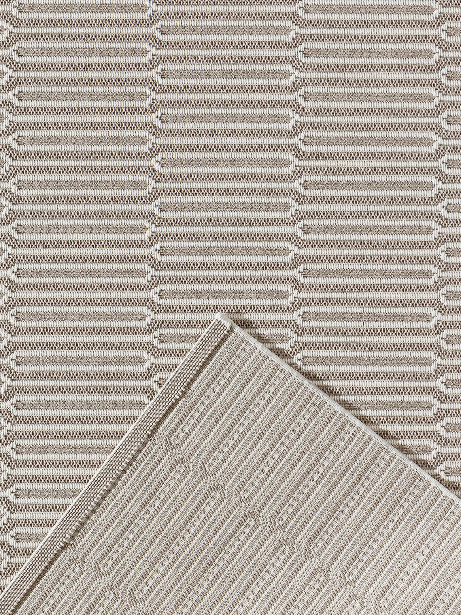 heine home Teppich - ecru-grau