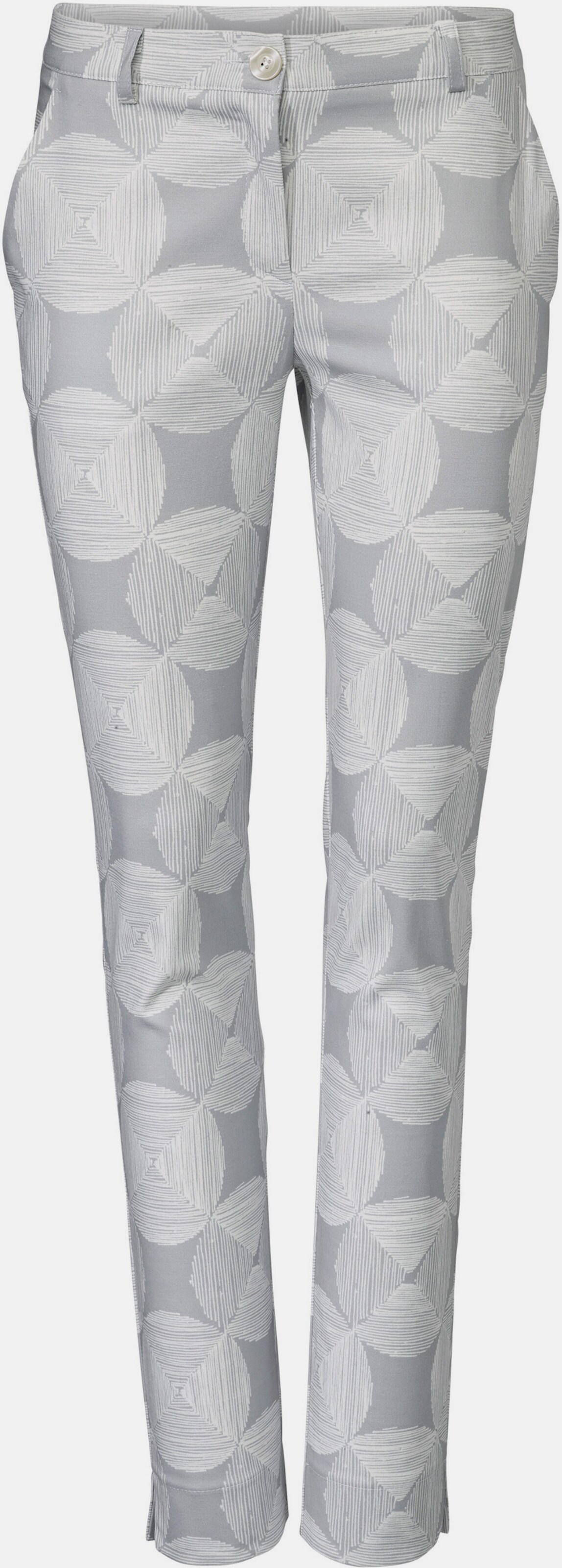 heine Druck-Hose - silbergrau