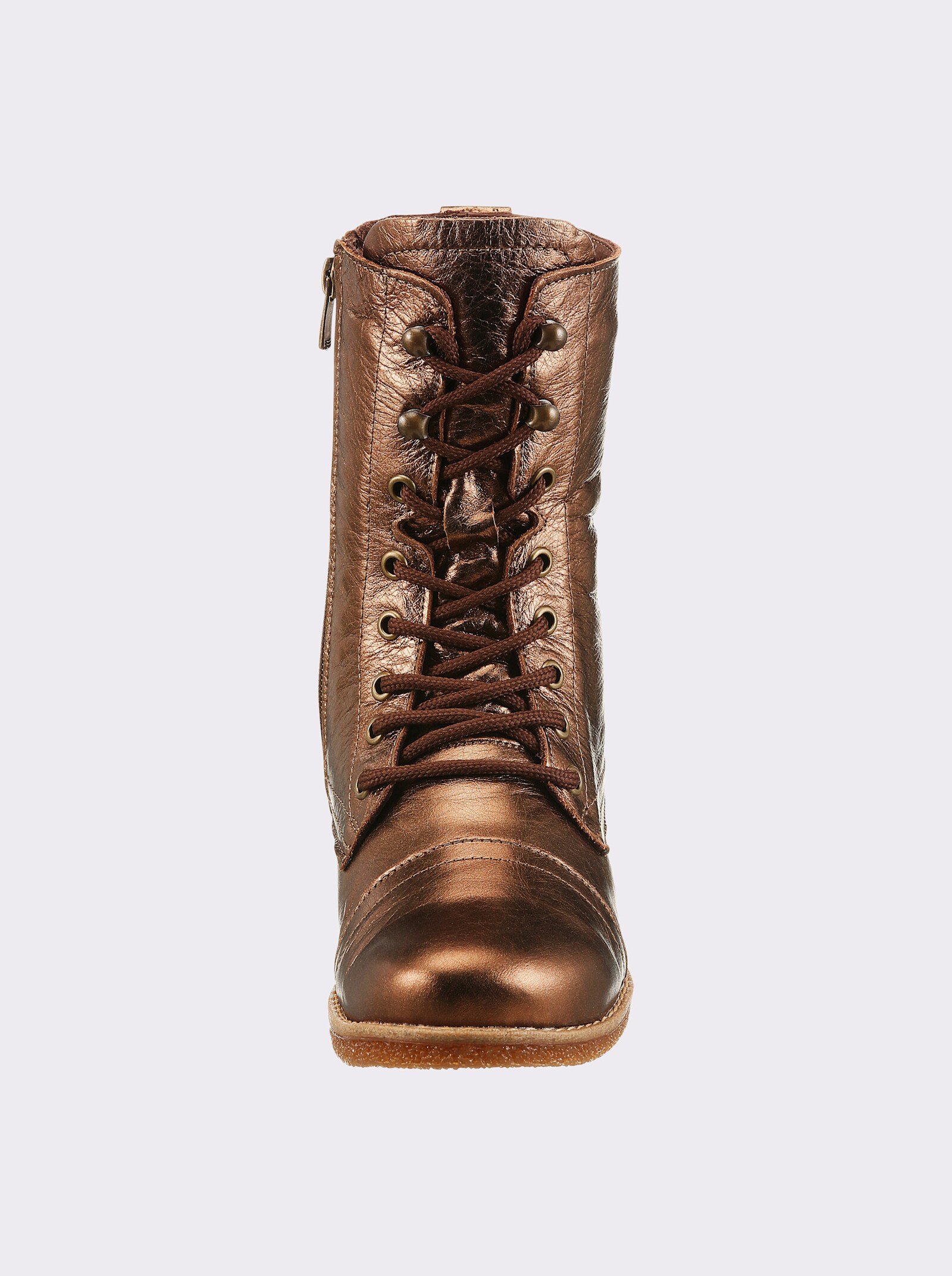 Andrea Conti Schnürstiefelette - bronzefarben