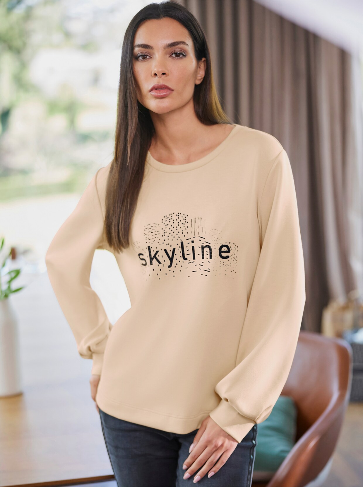 heine Sweatshirt - zand