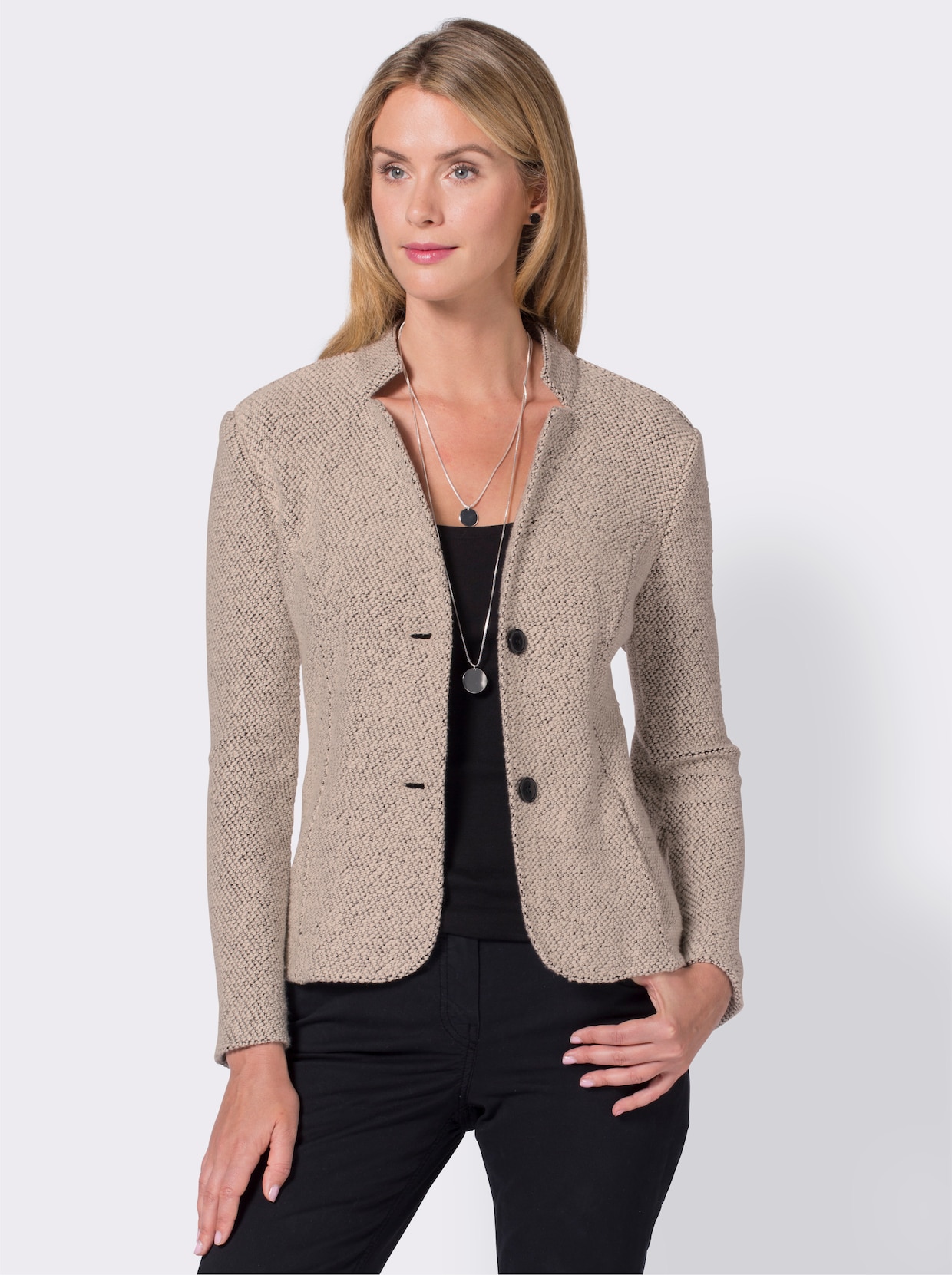 Korte blazer - roze