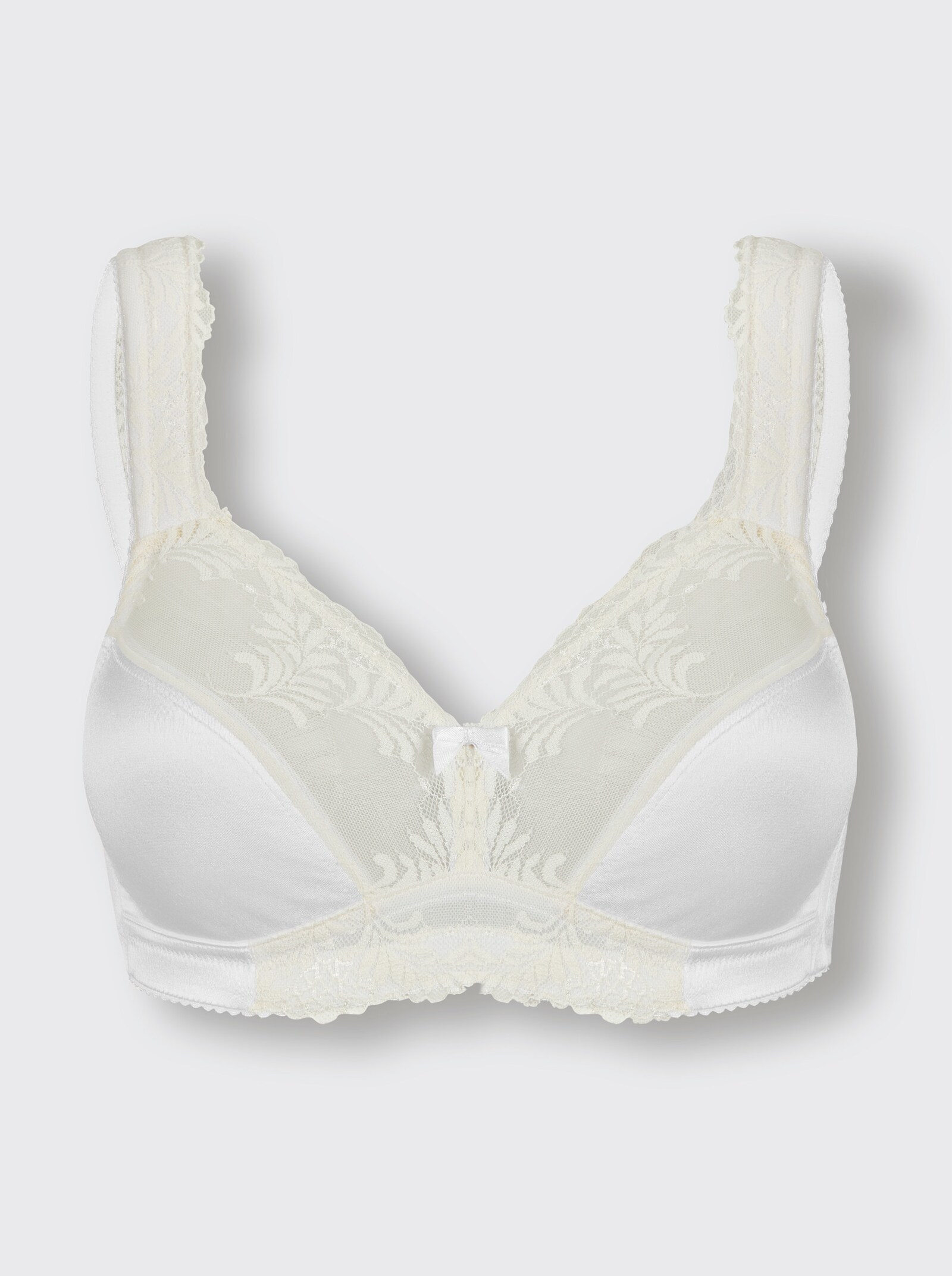 wäschepur Entlastungs-BH ohne Bügel - weiß