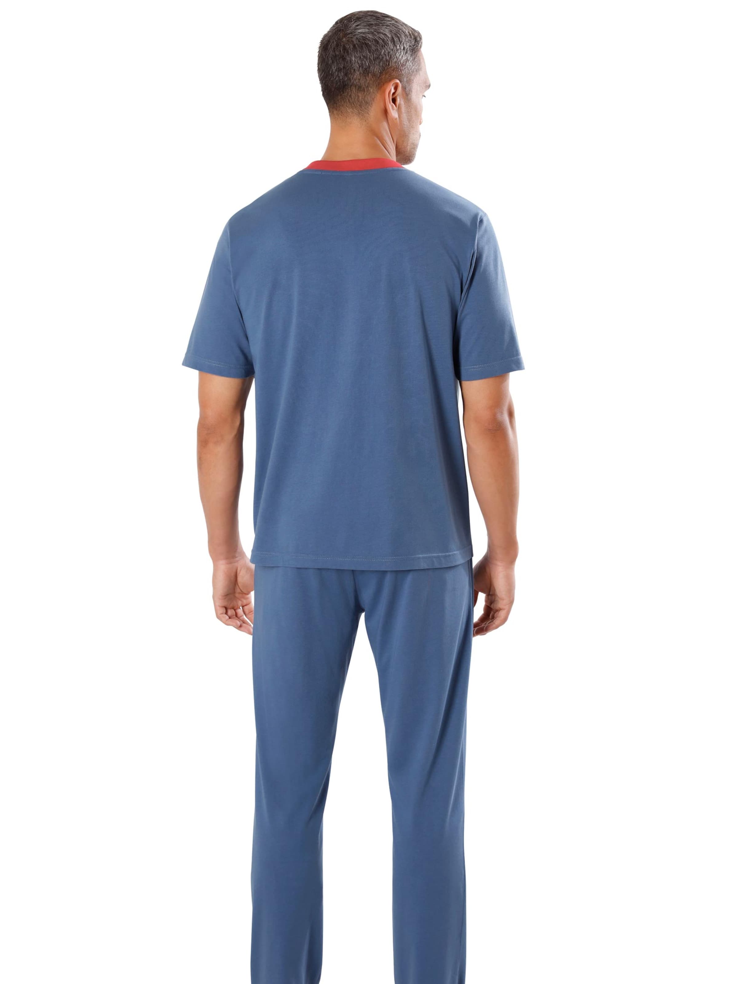 Schlafanzug 3-tlg. Set - marine