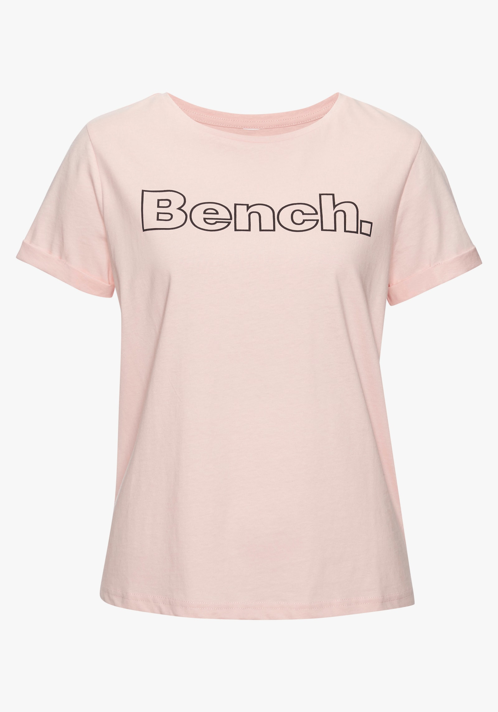 Bench. Loungewear T-Shirt - 1x vanille, 1x rosa