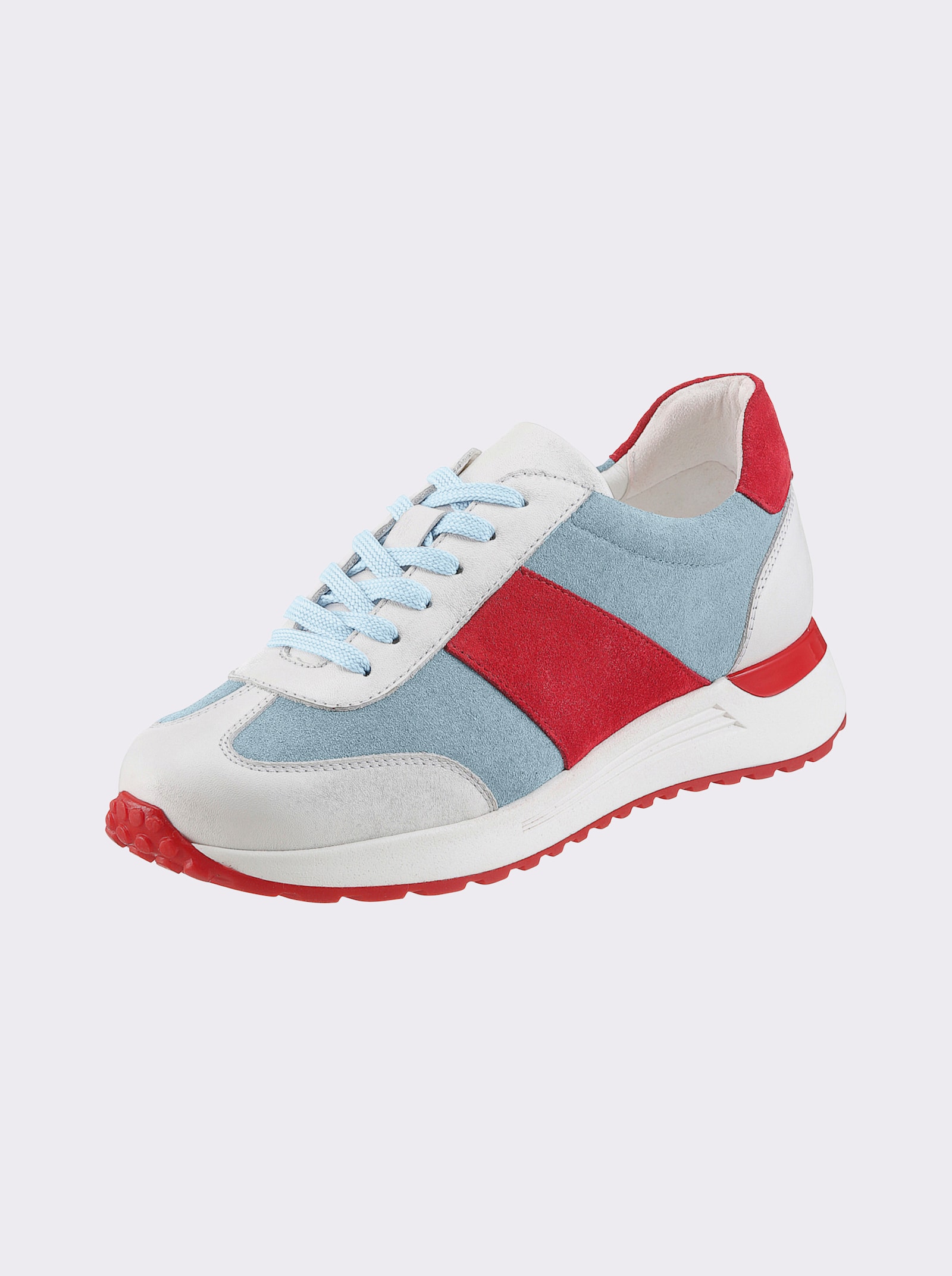 heine Sneaker - weiß-bleu
