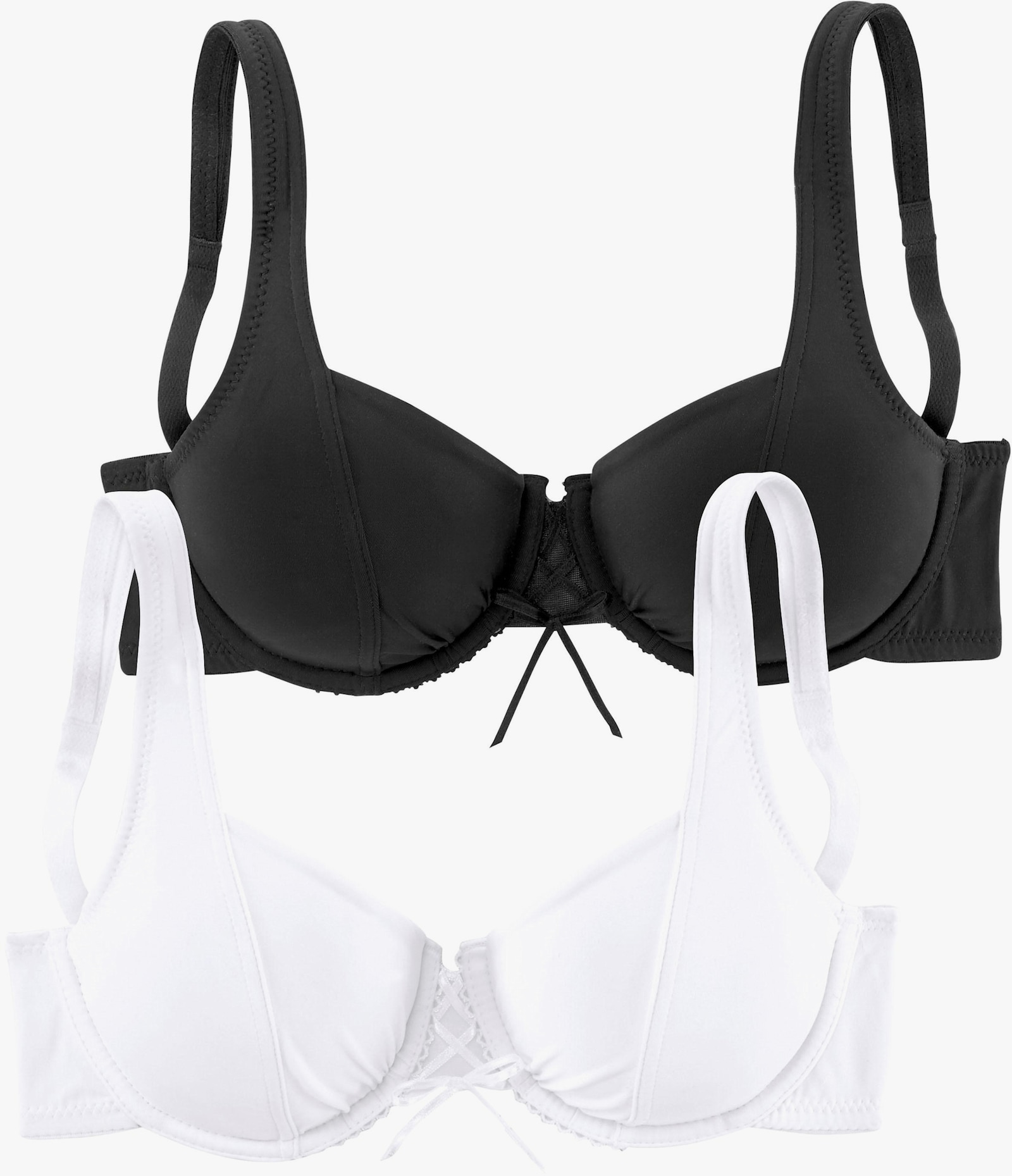 petite fleur Decolletébeha - wit+zwart