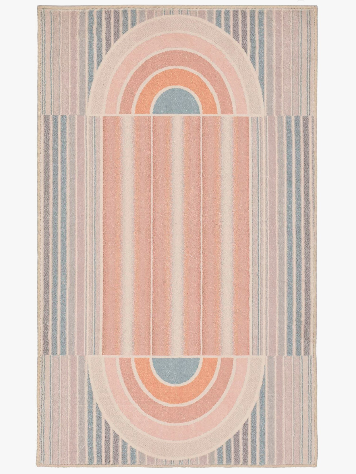 Theko Badematte - rosa-bunt