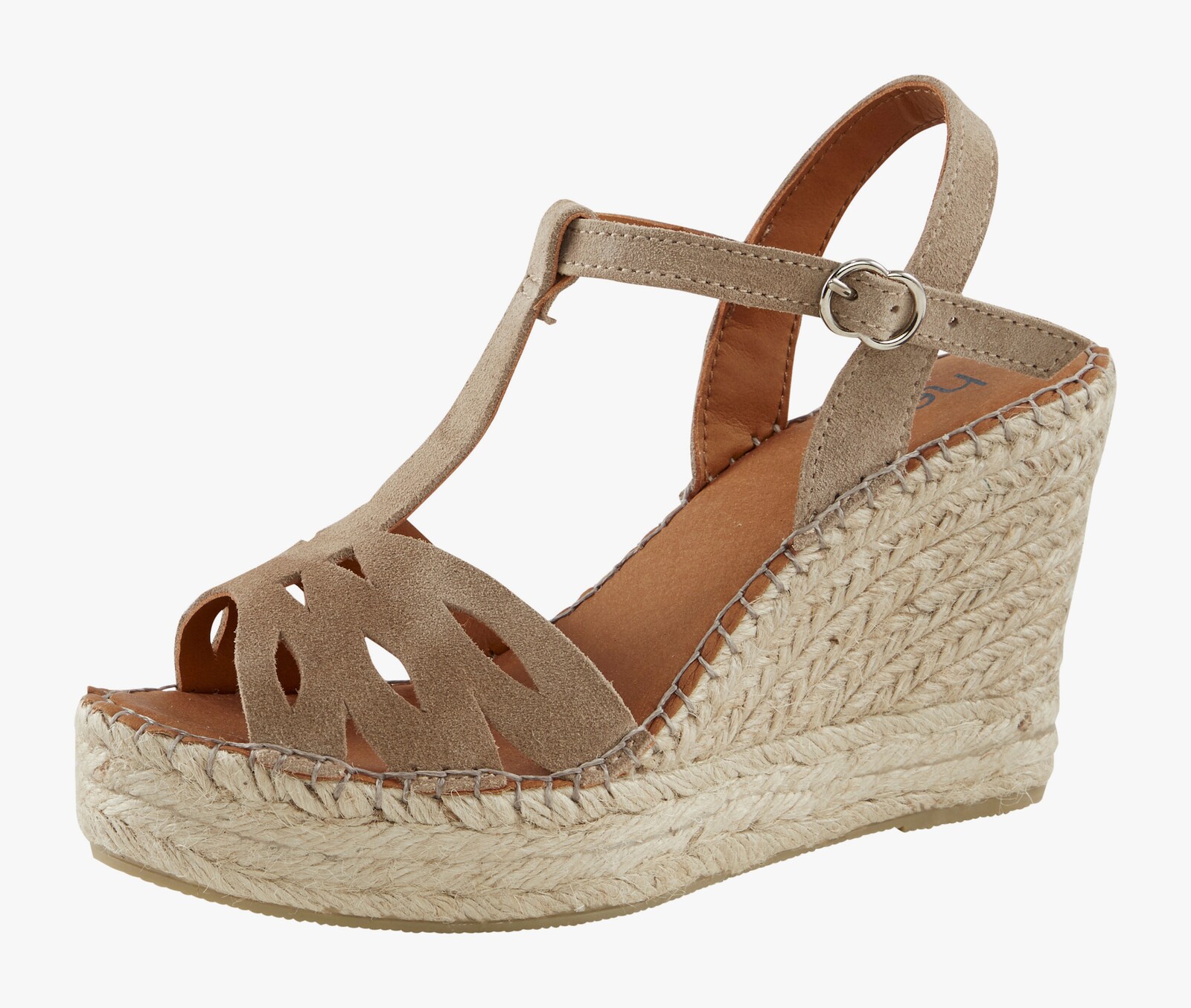 heine Keilsandalette - beige