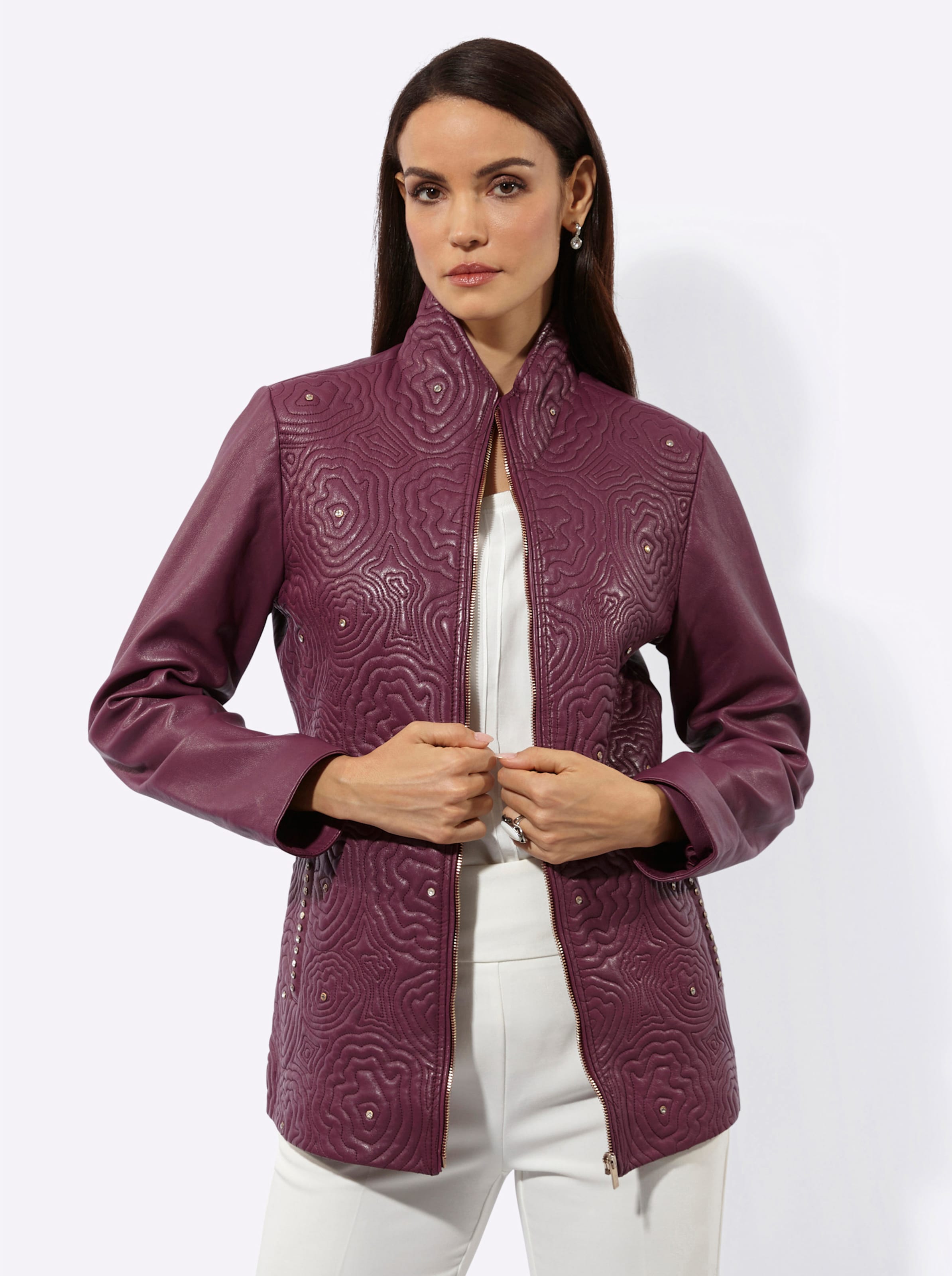 Lederjacke
