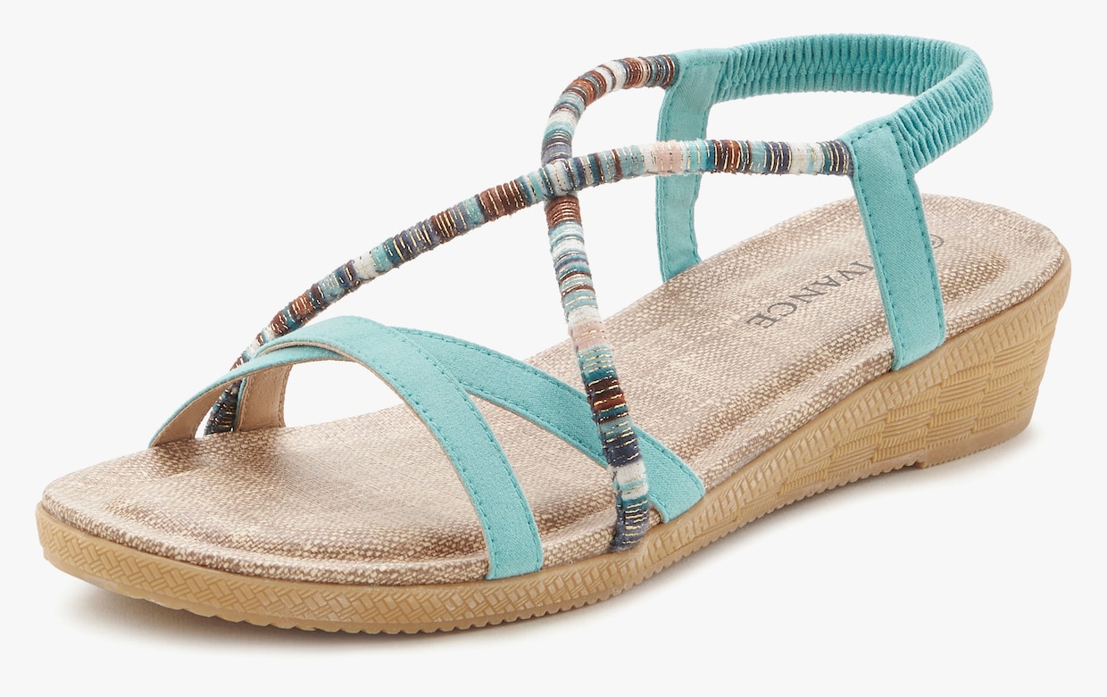 Vivance slipper - turquoise