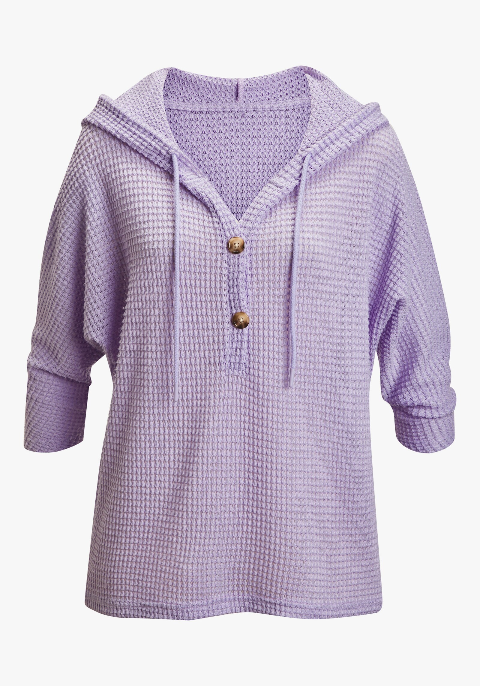 LASCANA Shirt met 3/4-mouw - lila
