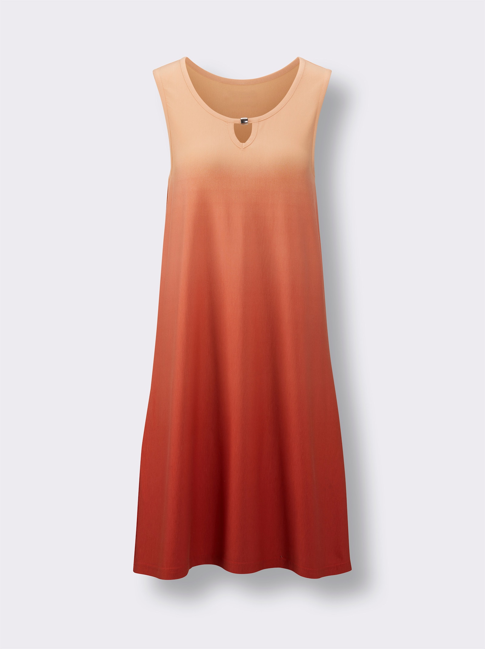 feel good Sommerkleid in A-Linie - apricot-terra