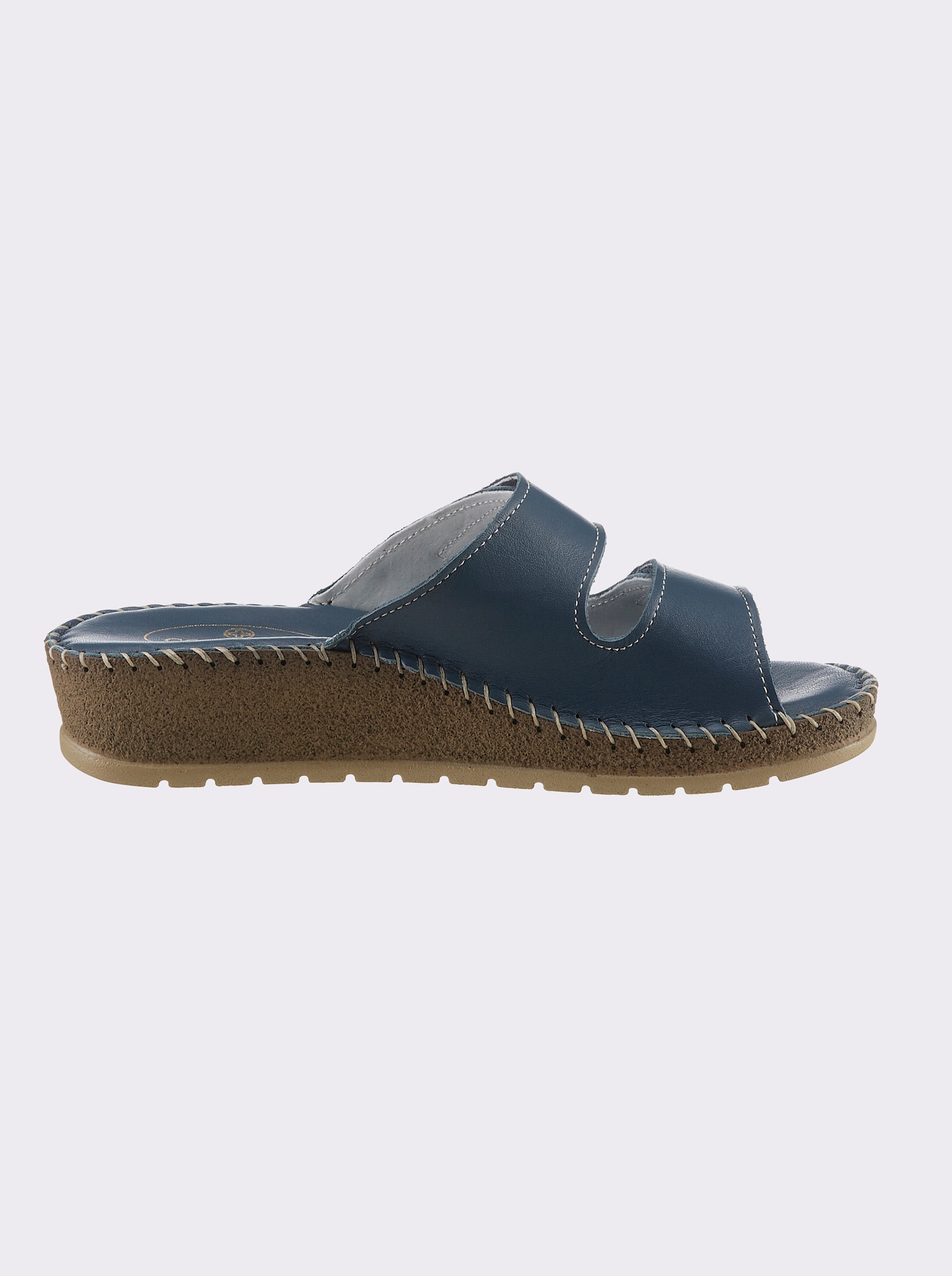 airsoft comfort+ Pantolette - jeansblau