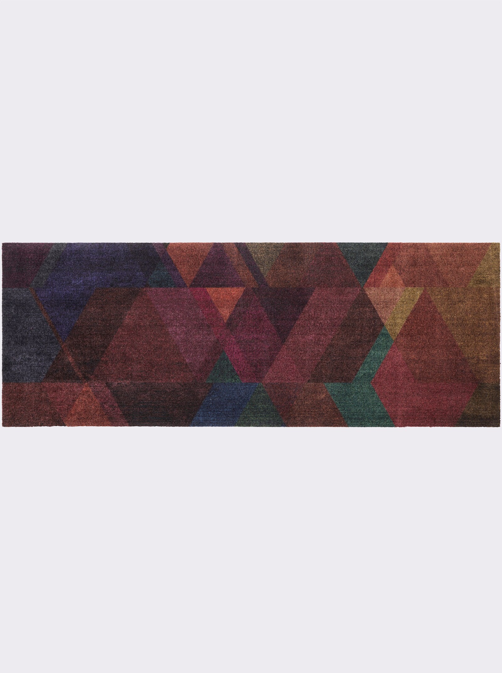 wash+dry by Kleen-Tex Fußmatte - blau-rot