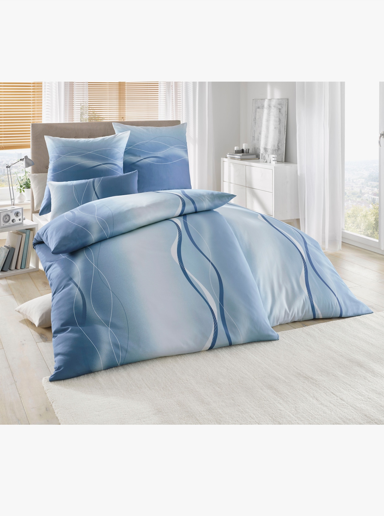 Bierbaum Sängkläder - blå