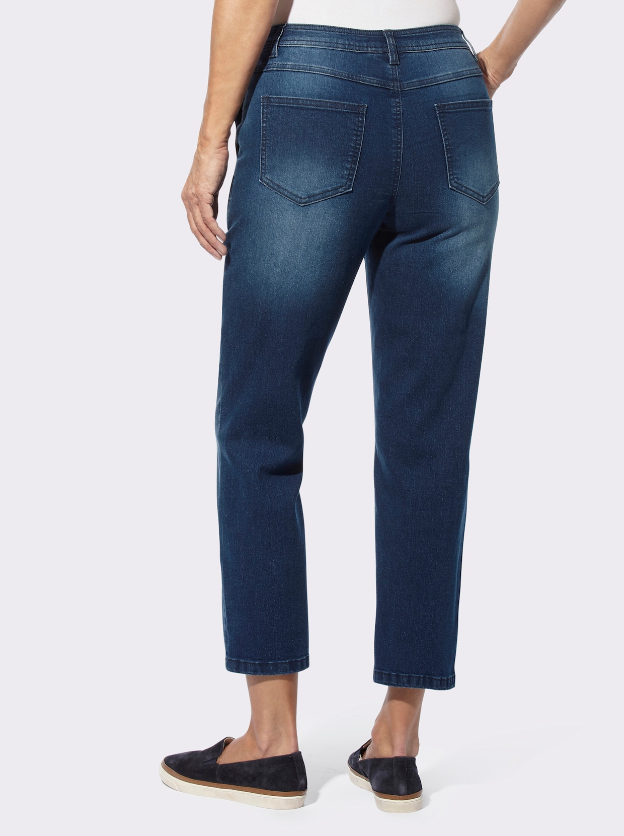 7/8-jeans - blue-stonewashed