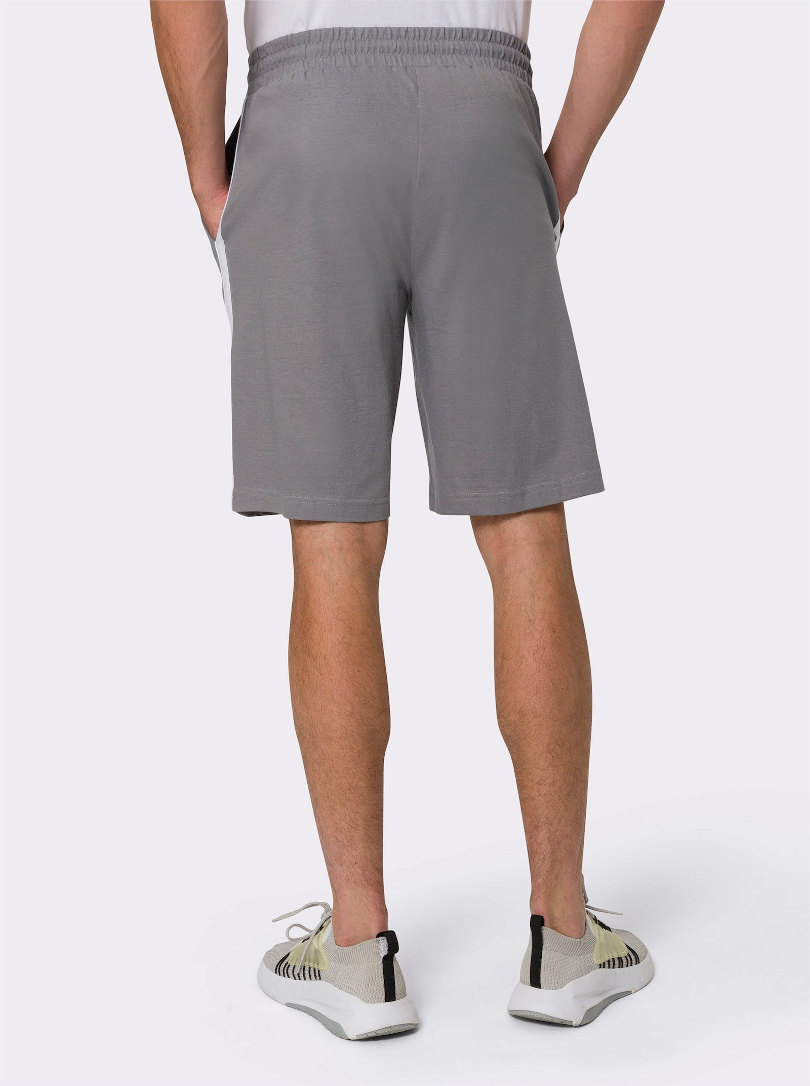 Kalhoty pro volný čas v balení po 2 kusech - černá + šedá