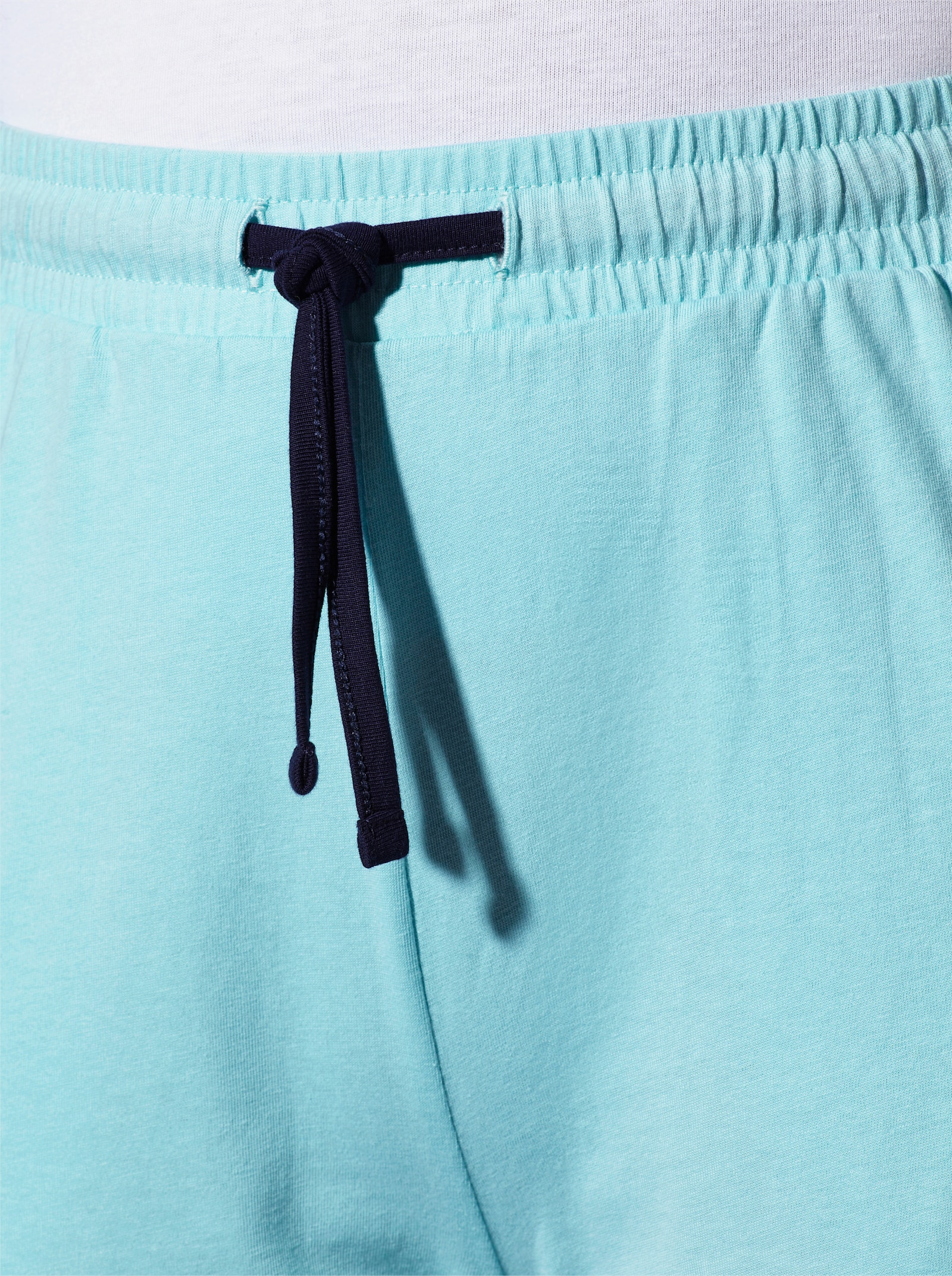 Športové capri nohavice - Akvamarínová