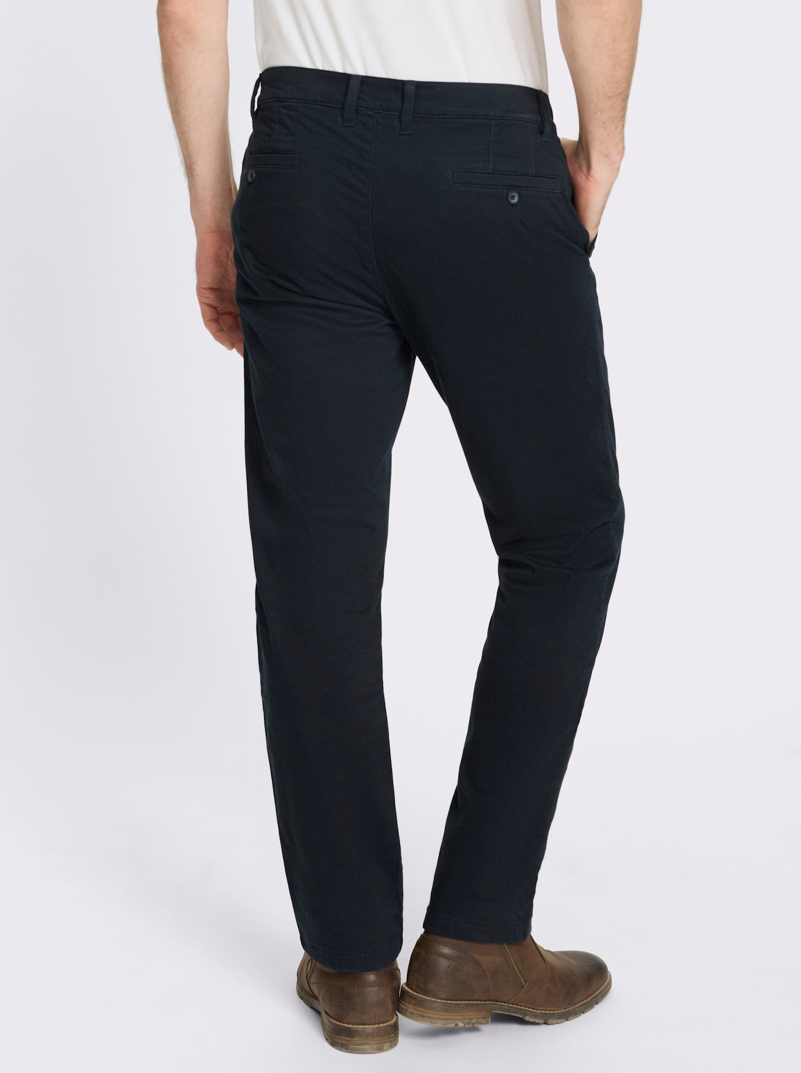 Marco Donati Thermohose in Stretch-Qualität - marine