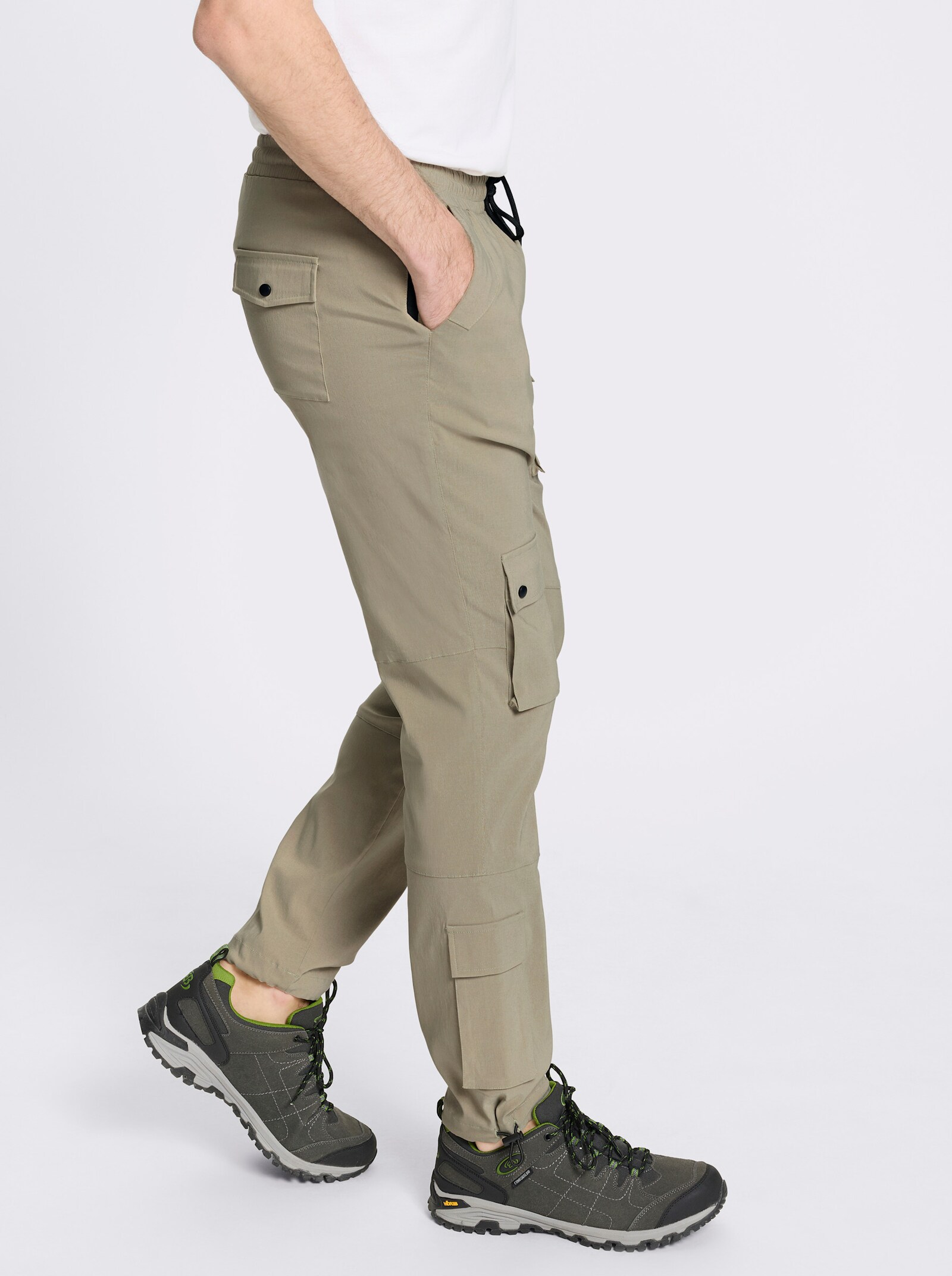 Catamaran Sports Trekkinghose aus hochwertiger Bengalin-Qualität - schlamm