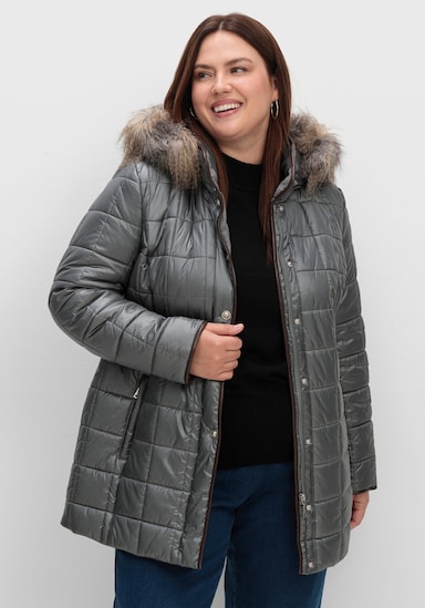 Steppjacke - grau
