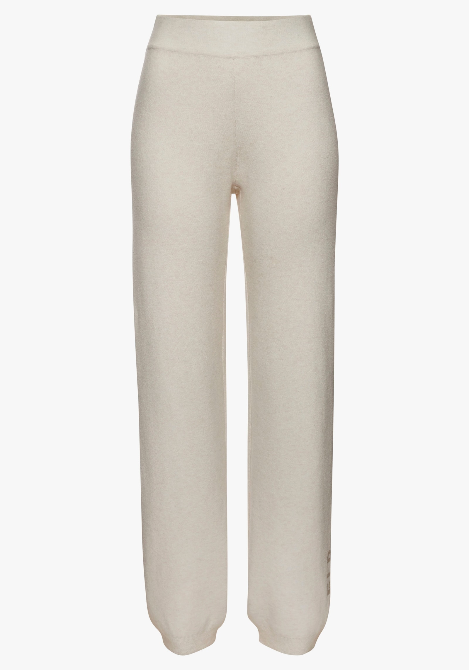 Elbsand Strickhose - wollweiß meliert