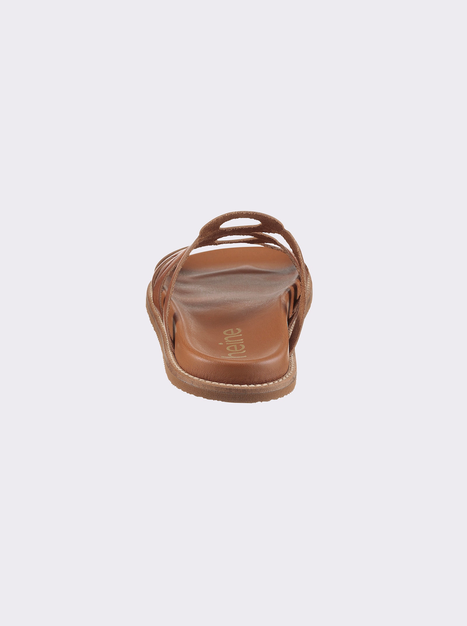 heine Pantolette - cognac