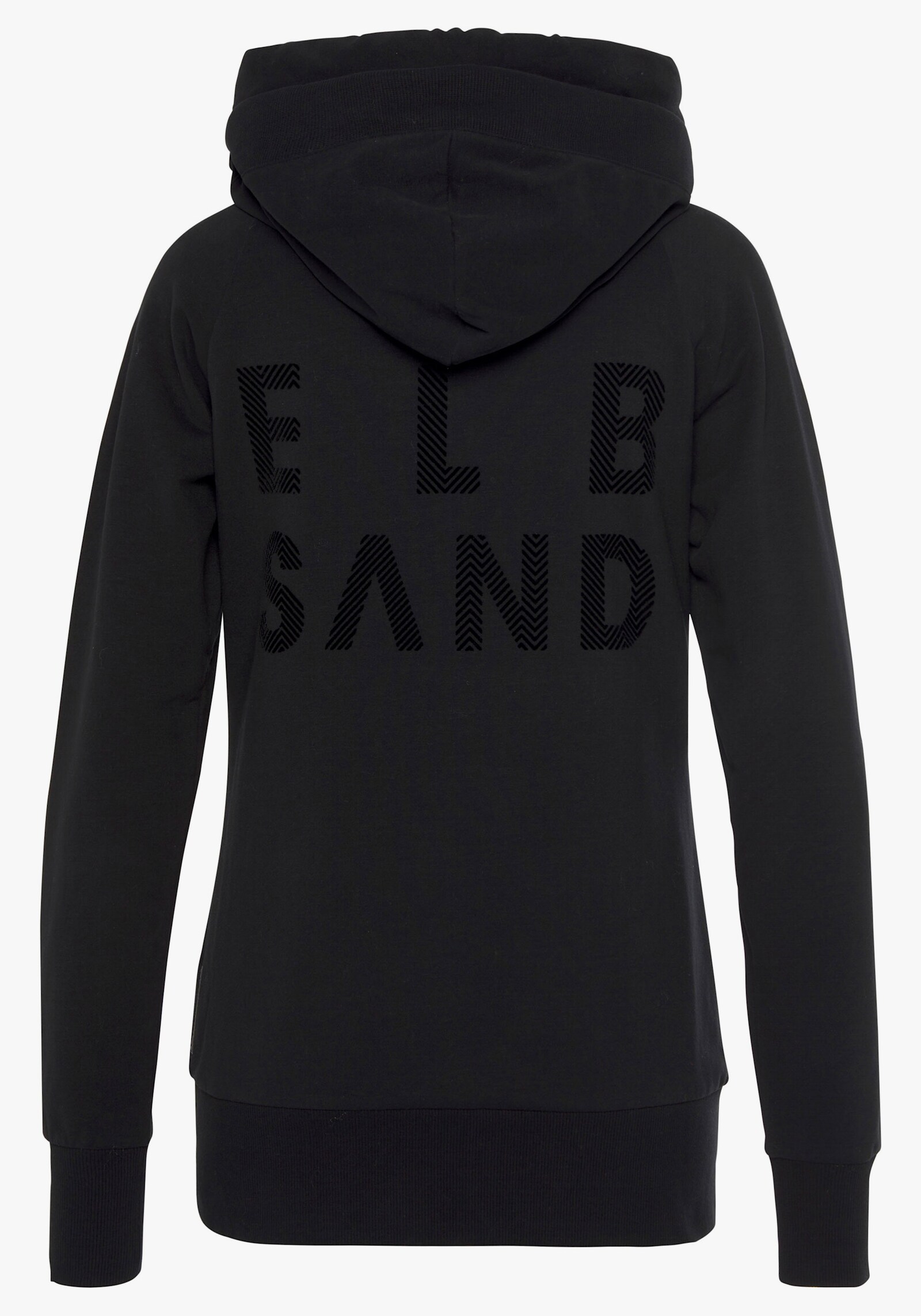 Elbsand Veste à capuche - noir