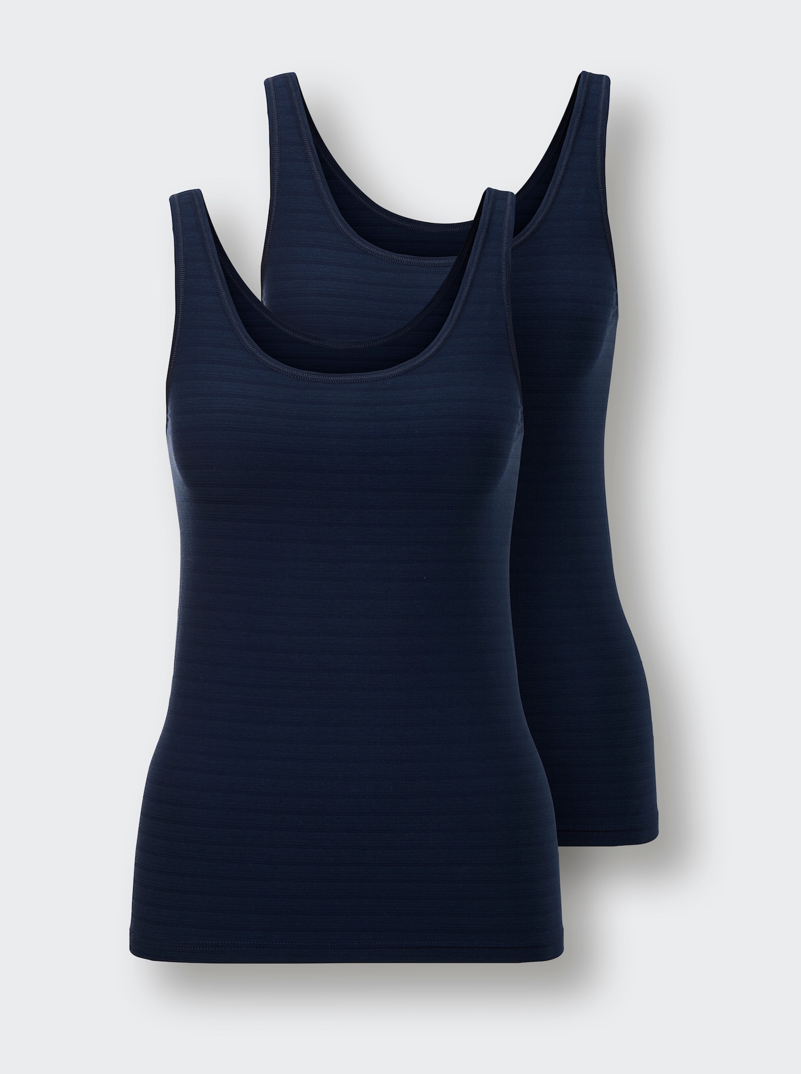 Speidel Achseltop in dezenter Ringel-Optik - marine