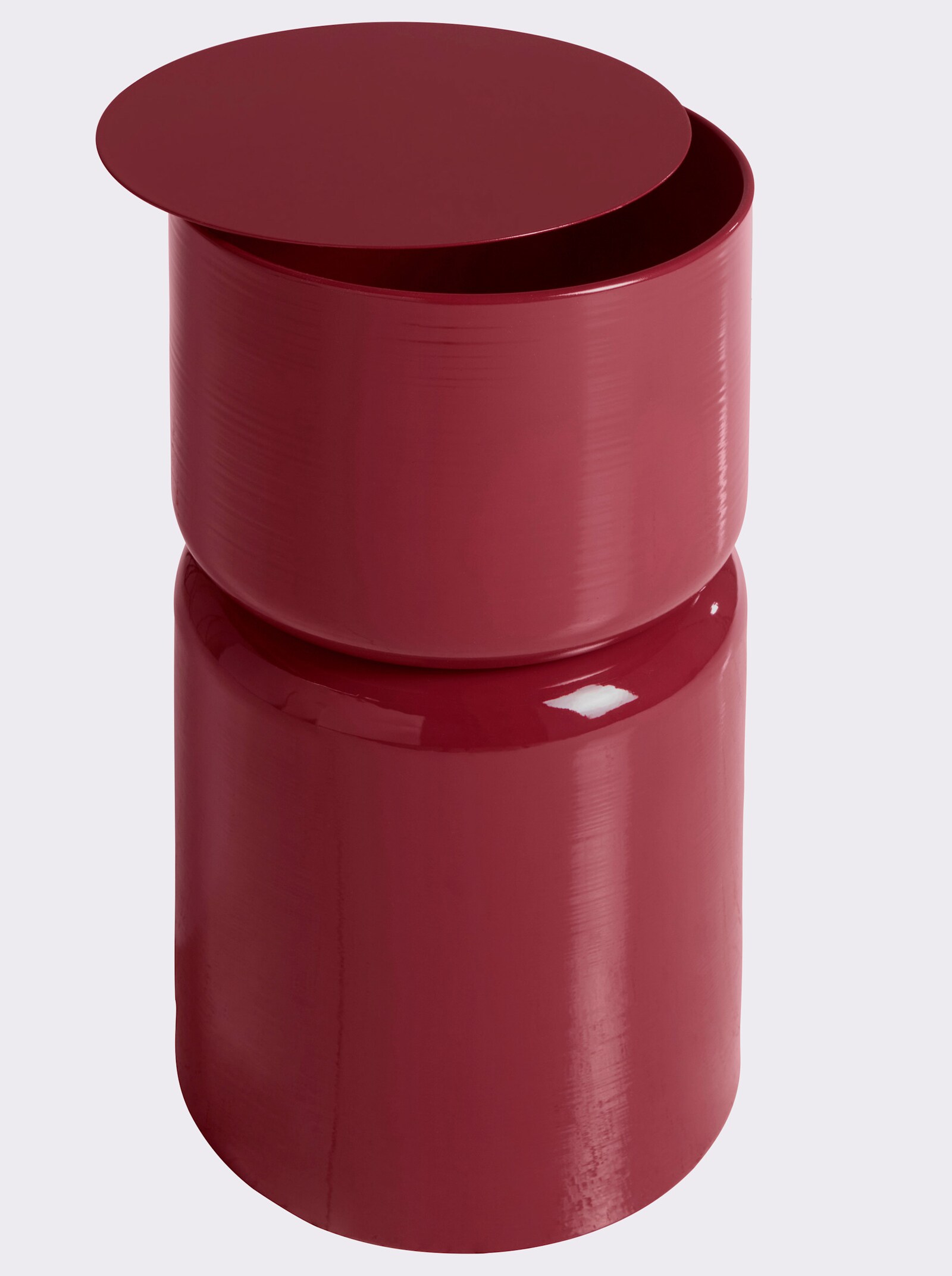 heine home Beistelltisch - weinrot