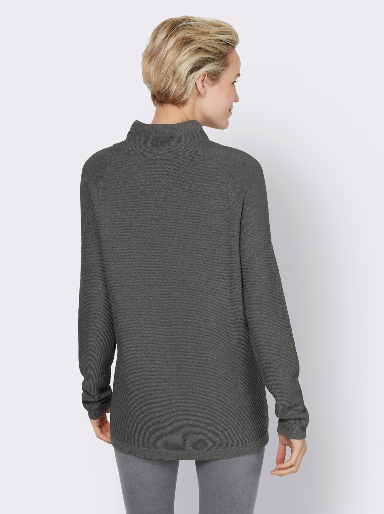 heine Pullover - grau-meliert