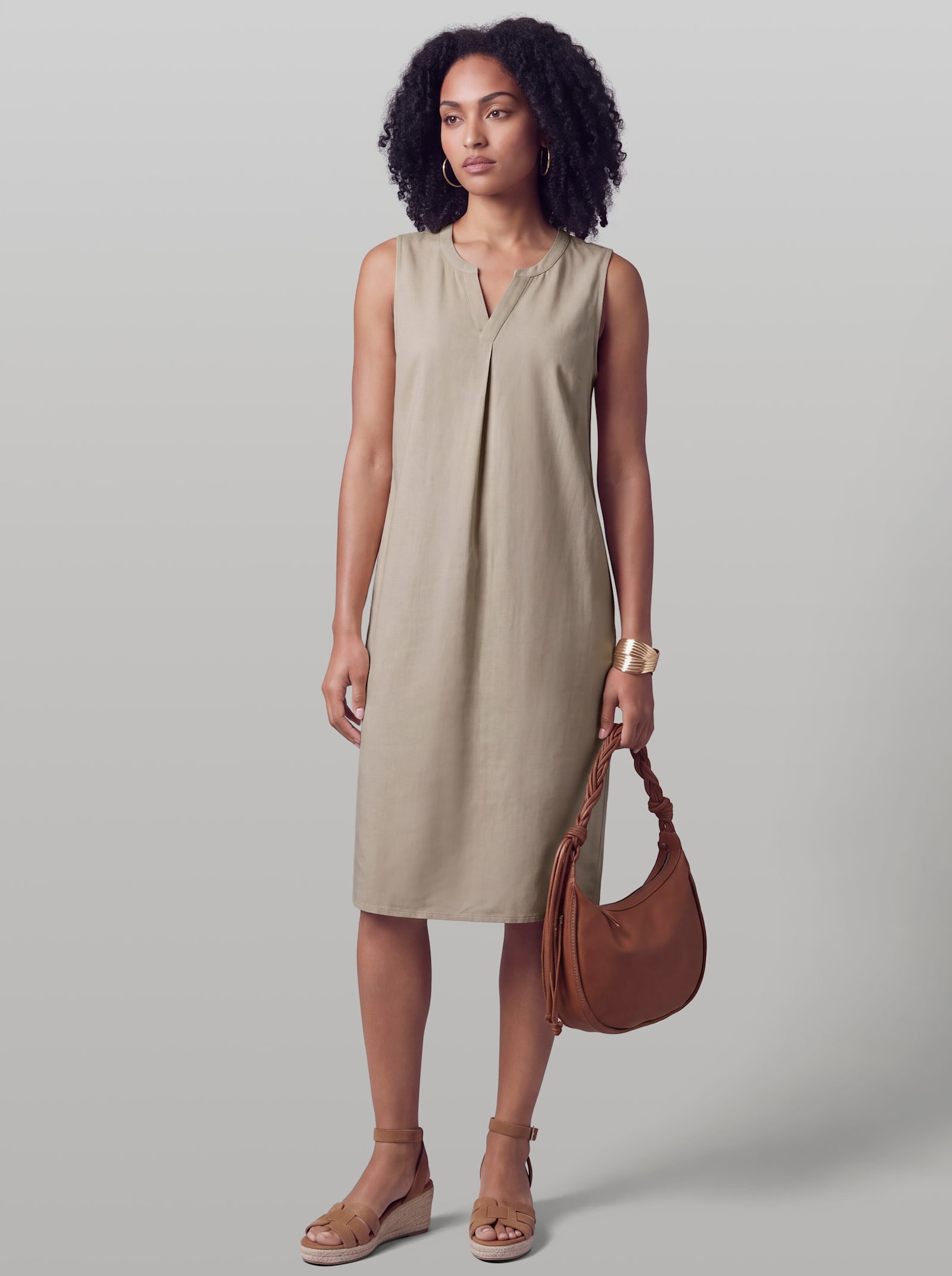 heine Sommerkleid zum Schlupfen - sesam