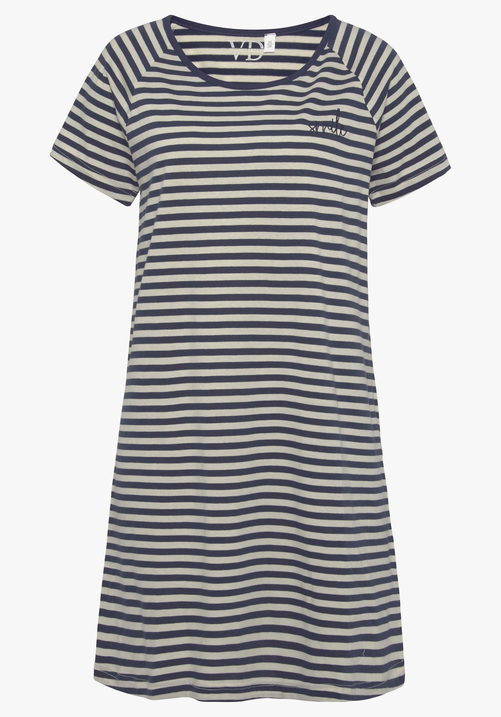 Vivance Dreams Sleepshirt - dunkelblau