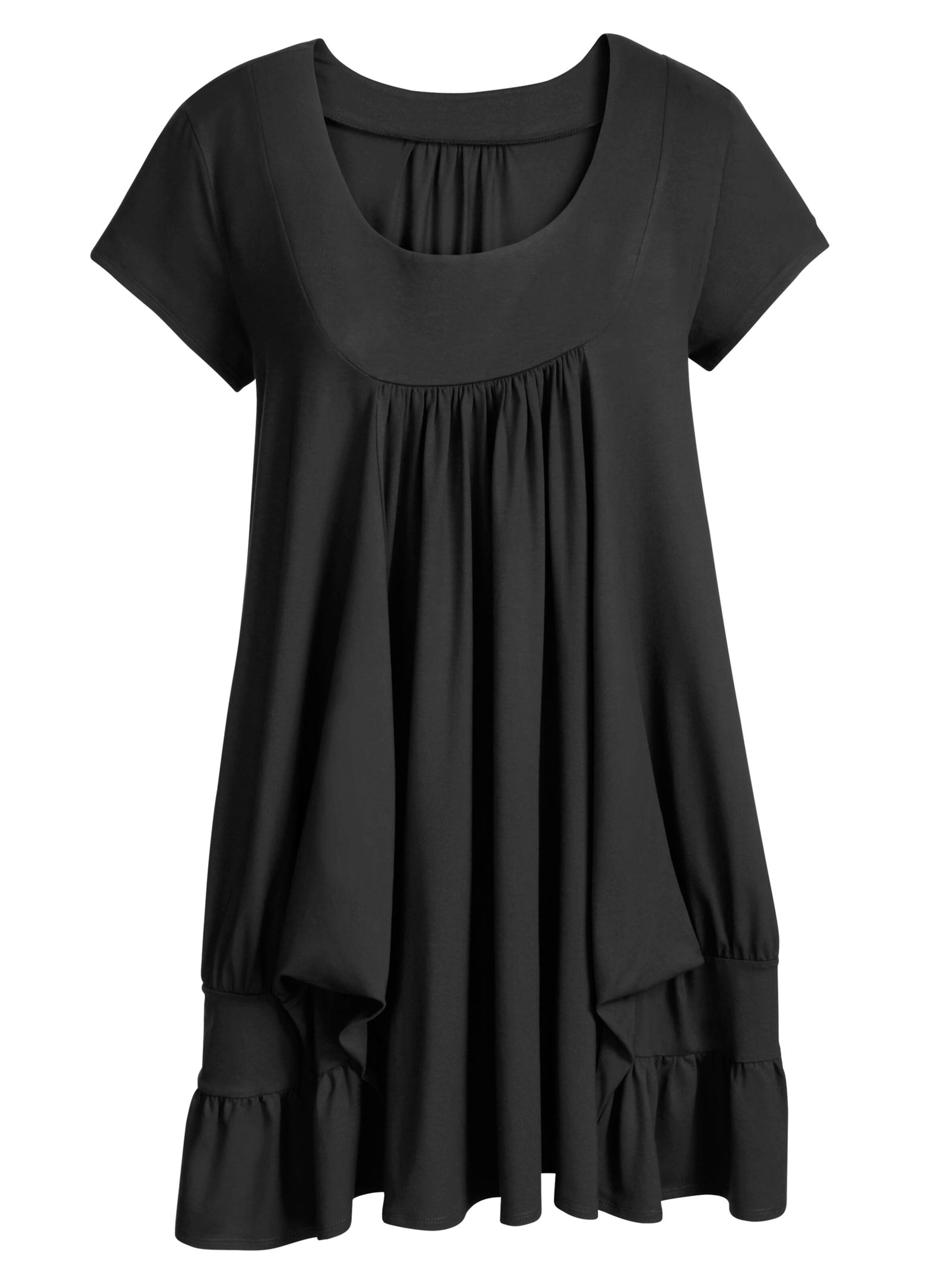 Shirttunika - schwarz