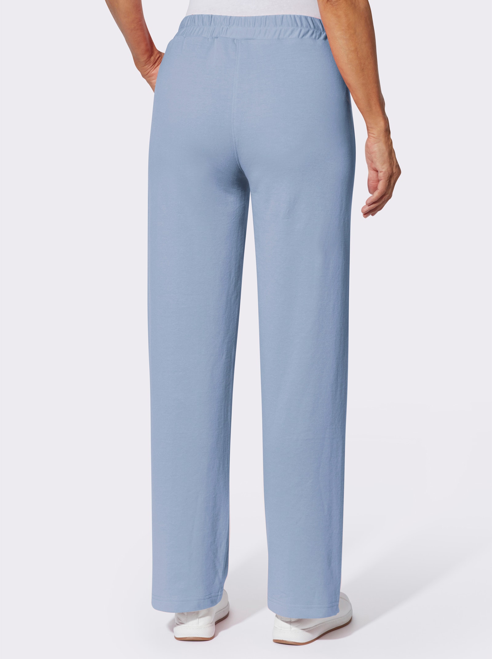 Sweathose in weiter Schlupfform - bleu