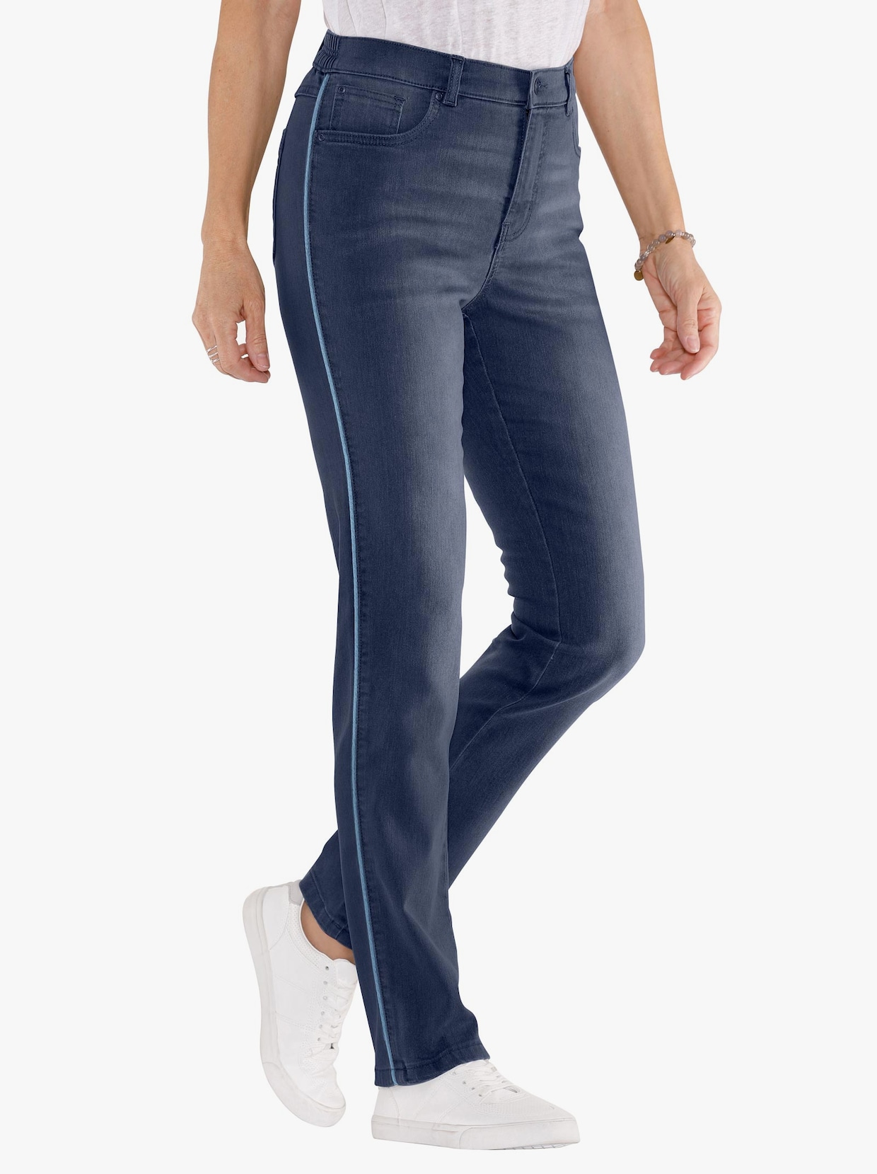 Jeans - blue-stone-washed