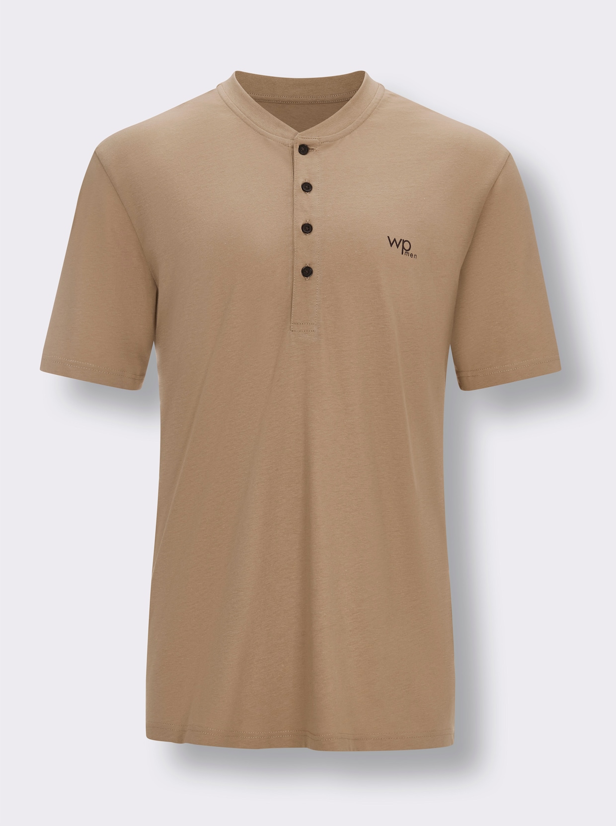 wäschepur men Shortys - schoko-camel + marine-mittelblau