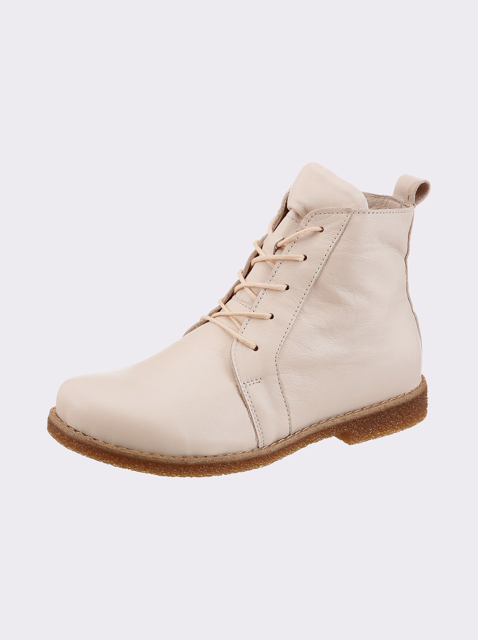 Andrea Conti Schnürstiefelette - creme