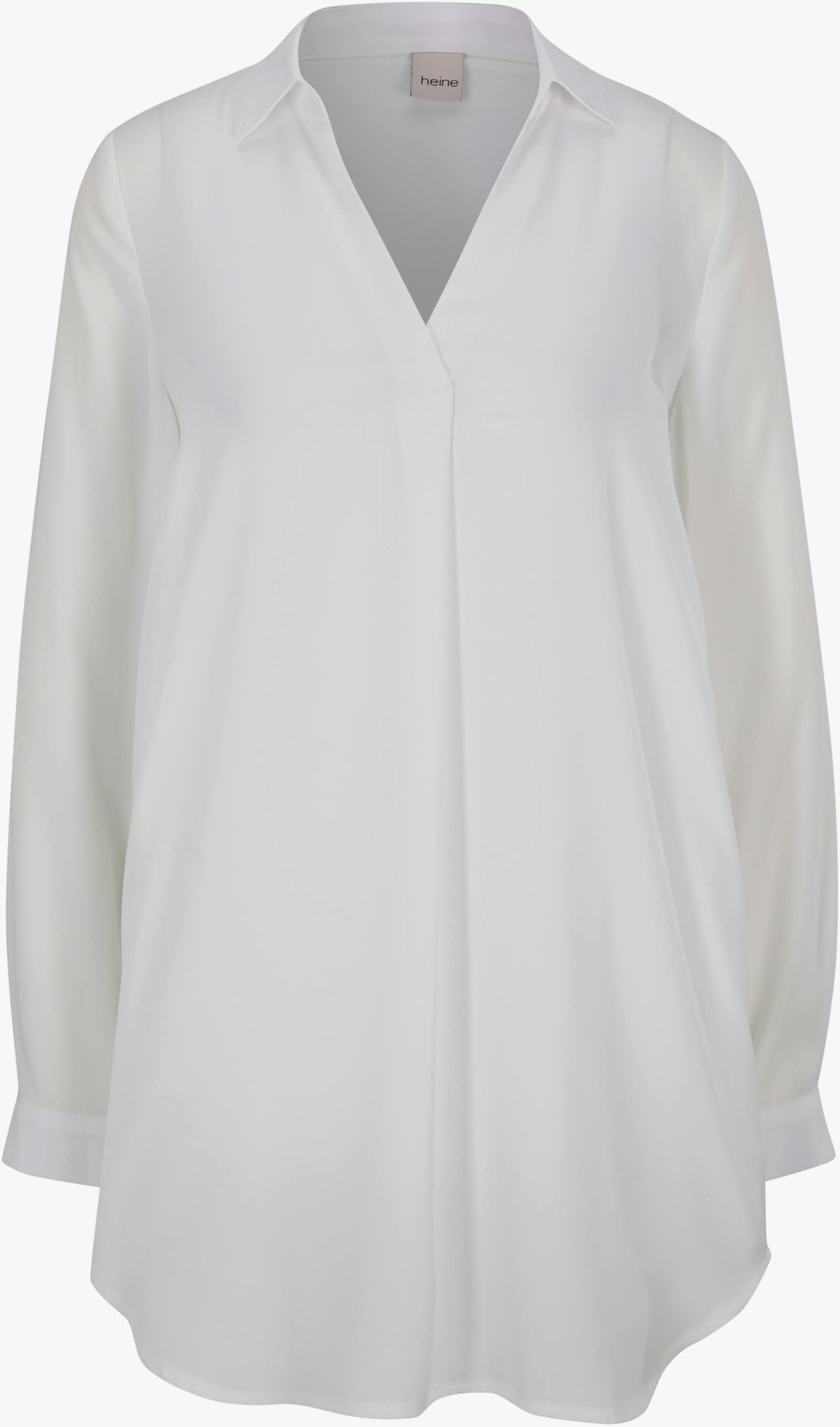 heine Schlupf-Bluse in Longform - offwhite