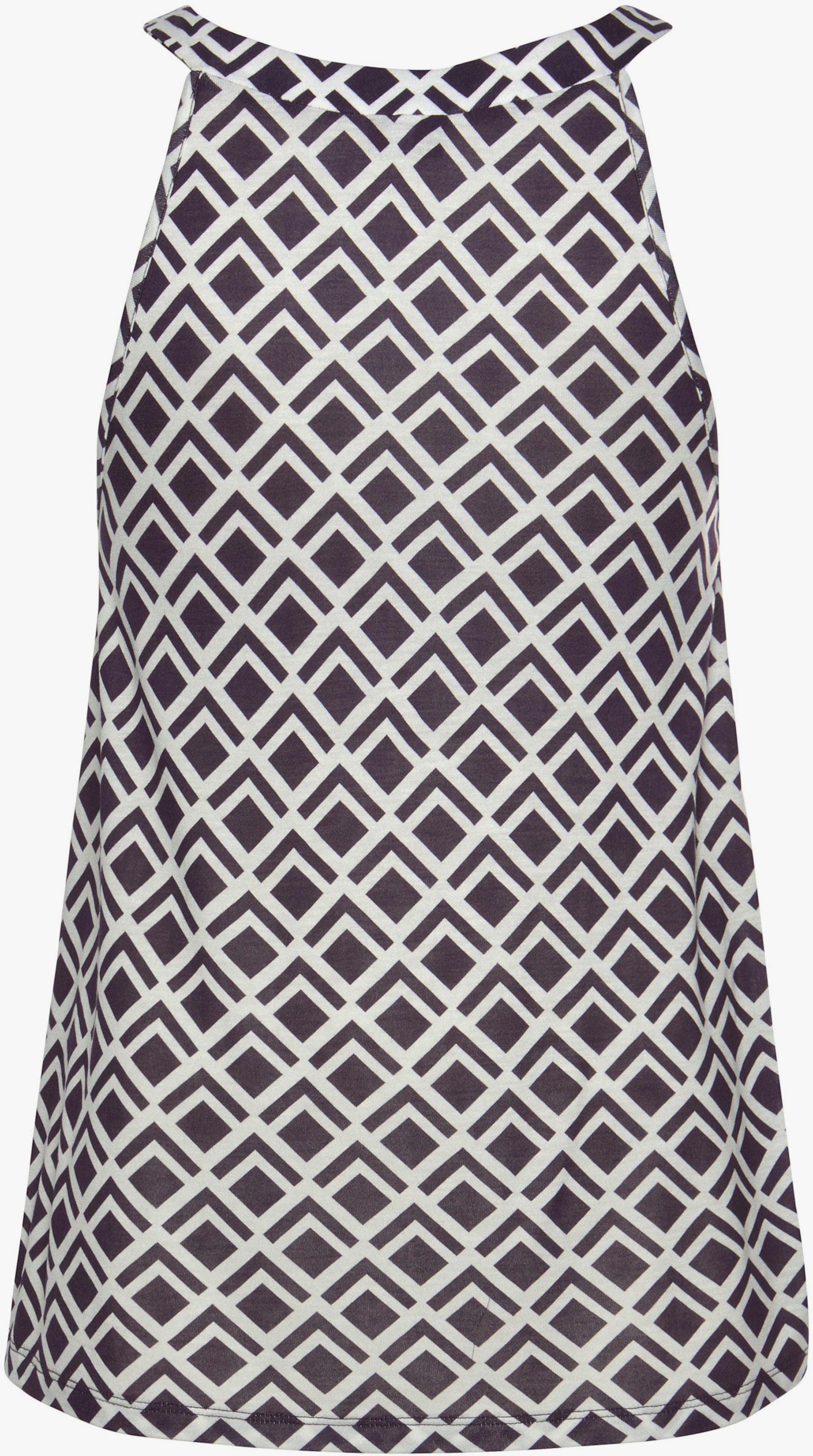 LASCANA Strandtop - marine-weiß-bedruckt