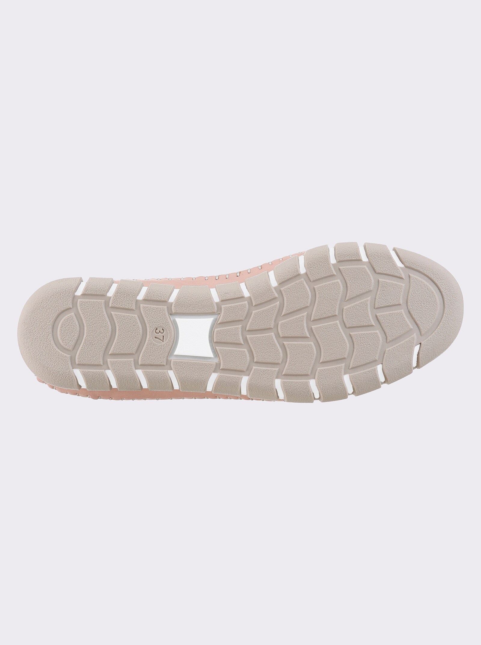 Gemini Schnürschuh mit Perforation - hellrose