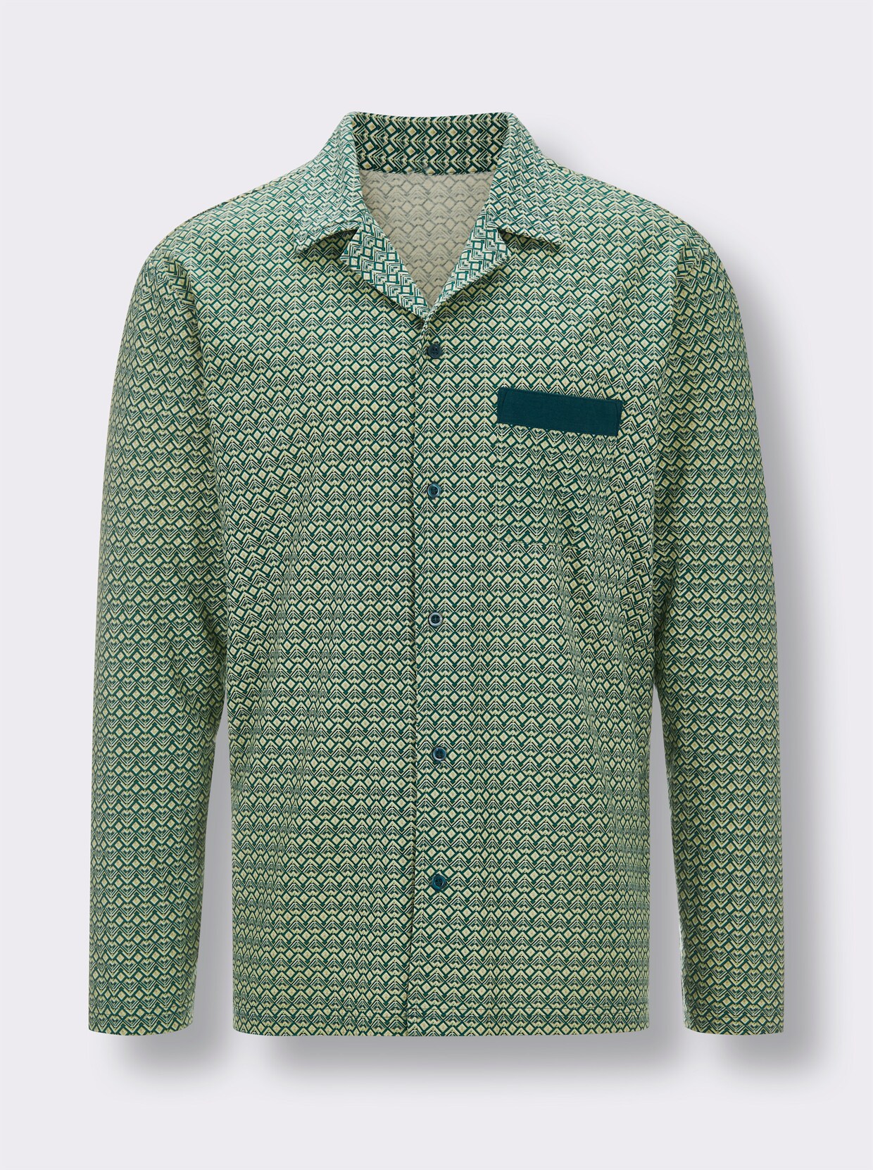 KINGsCLUB Pyjama - groen geprint