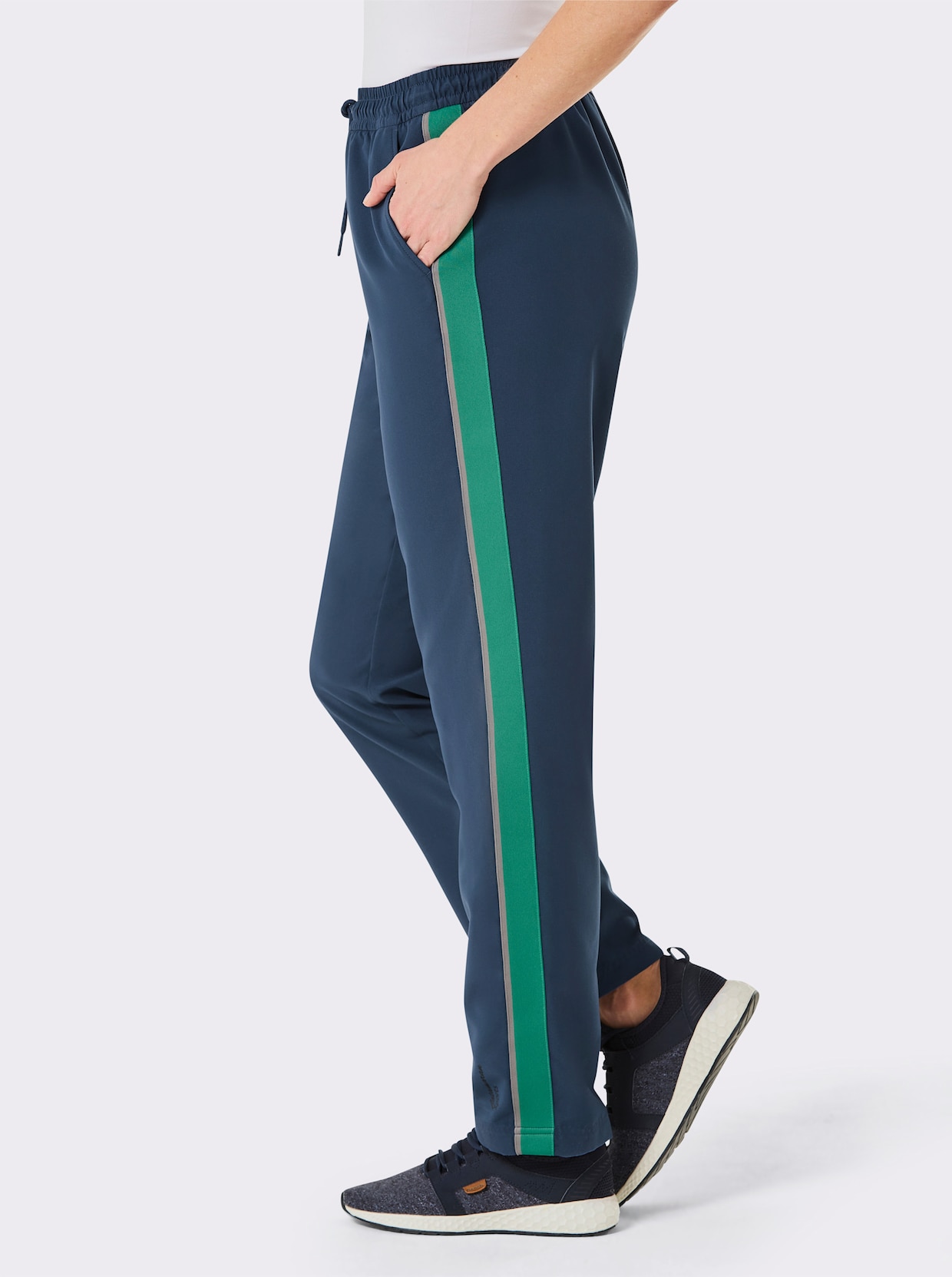 Catamaran Sports Functionele broek - donkerblauw/smaragd